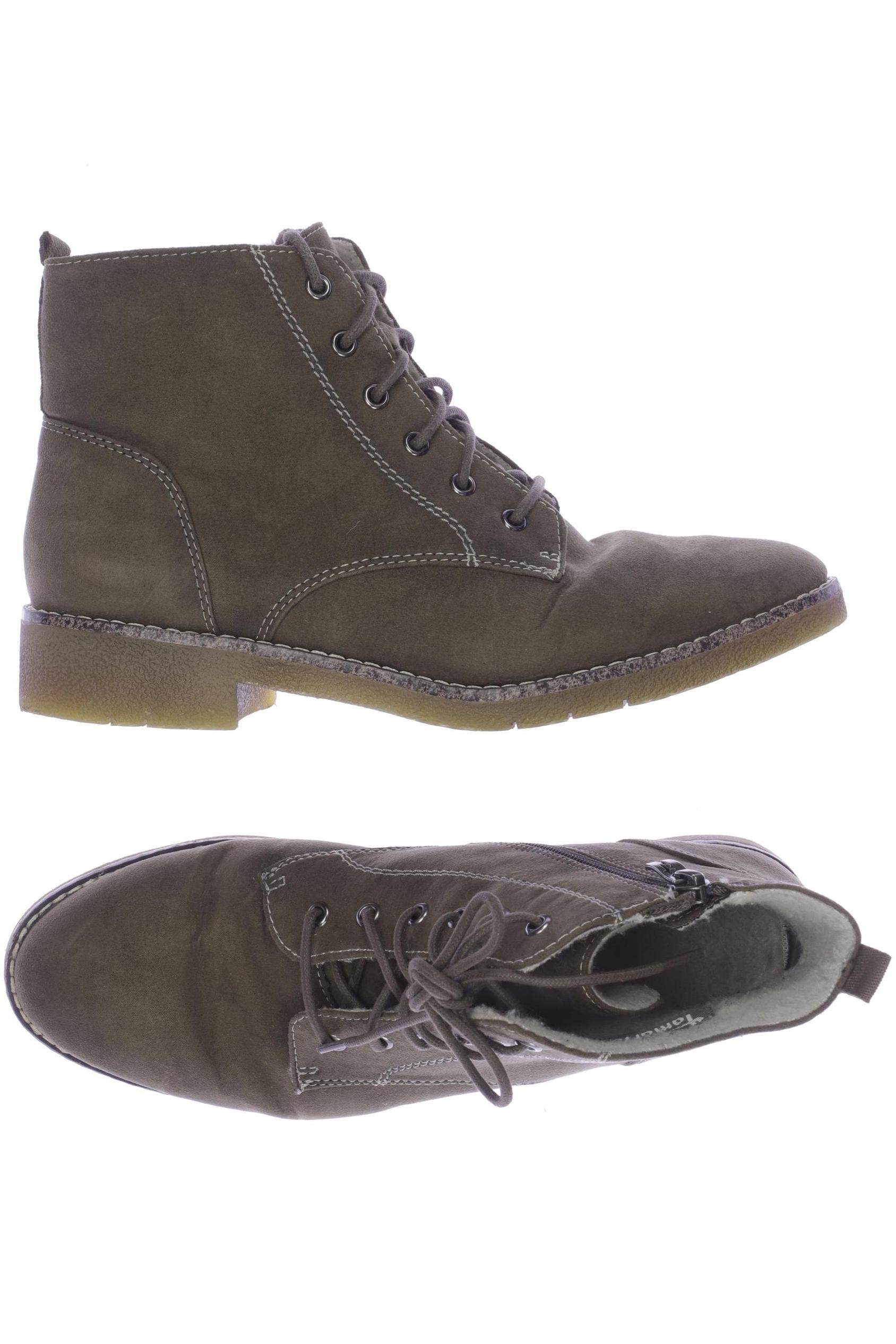 

Tamaris Damen Stiefelette, grün, Gr. 39