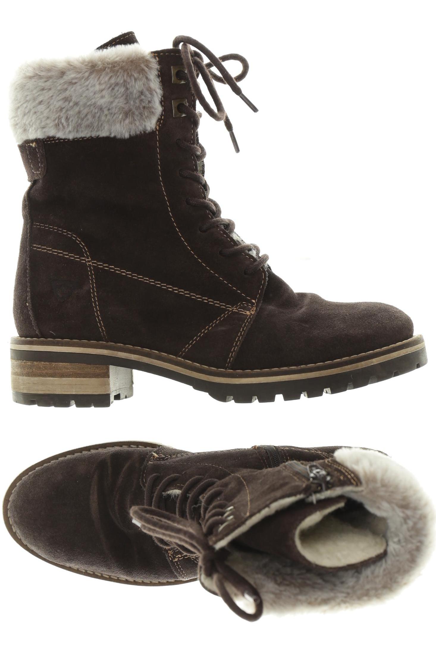 

Tamaris Damen Stiefelette, braun, Gr. 38