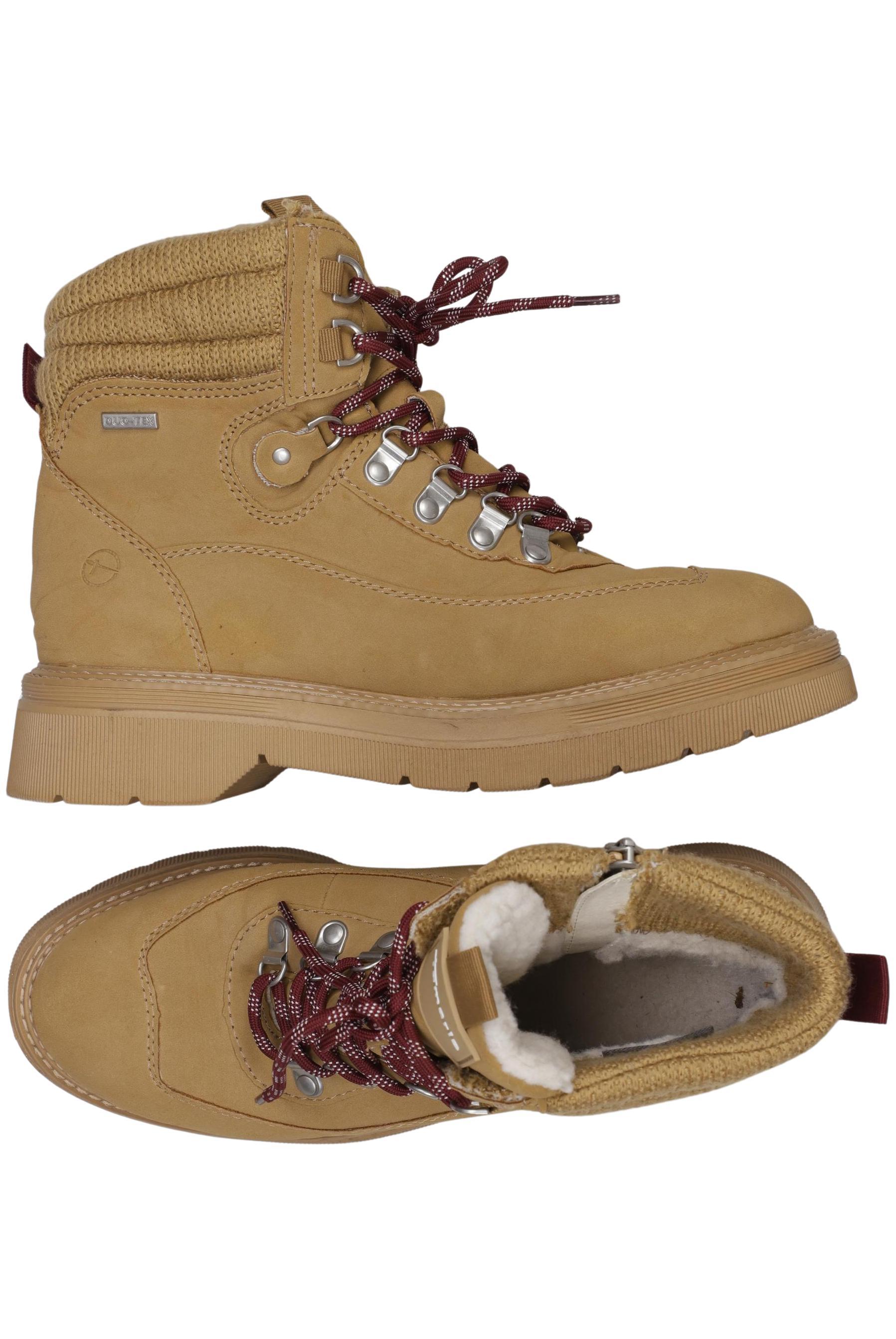 

Tamaris Damen Stiefelette, beige, Gr. 39