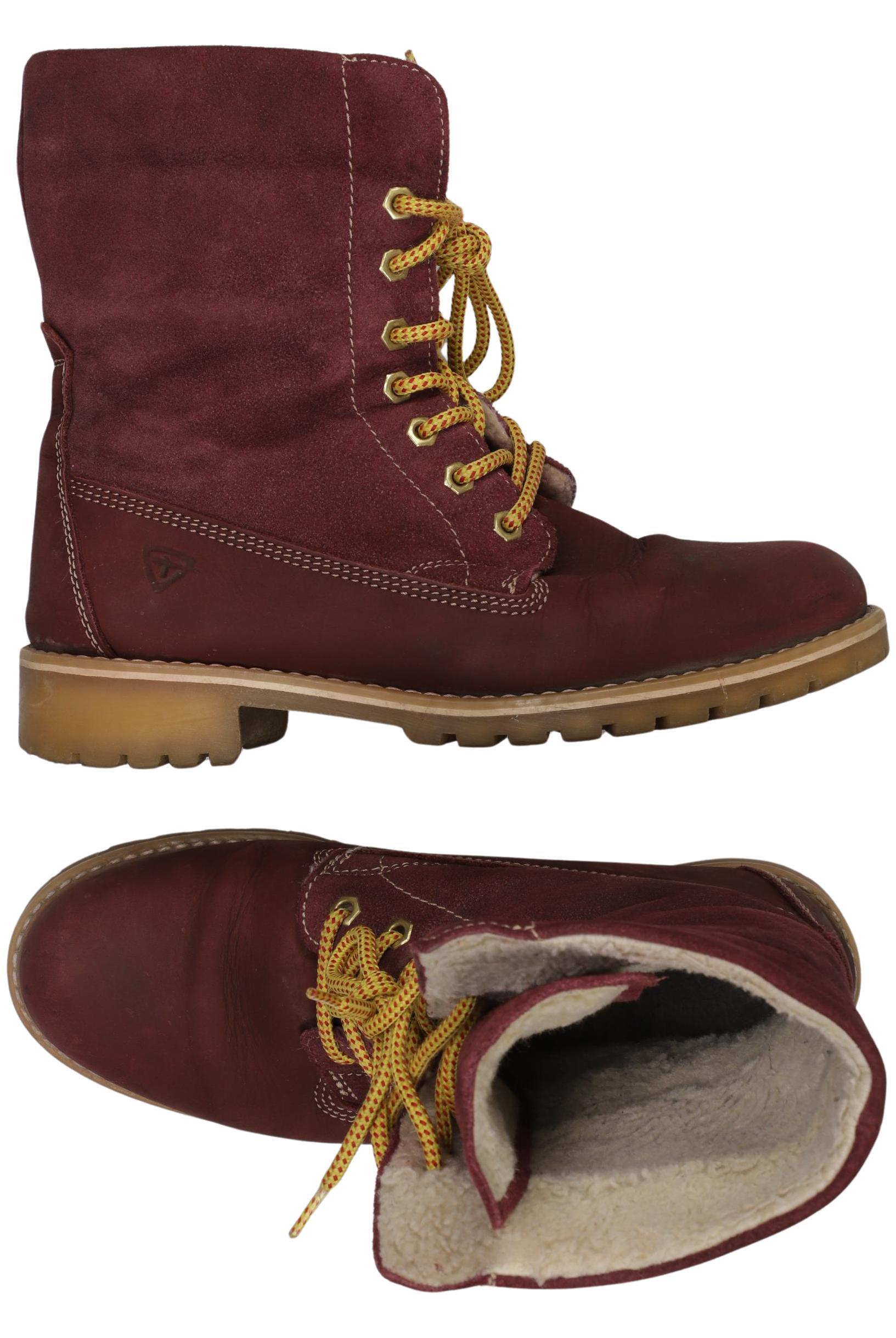 

Tamaris Damen Stiefelette, bordeaux, Gr. 40