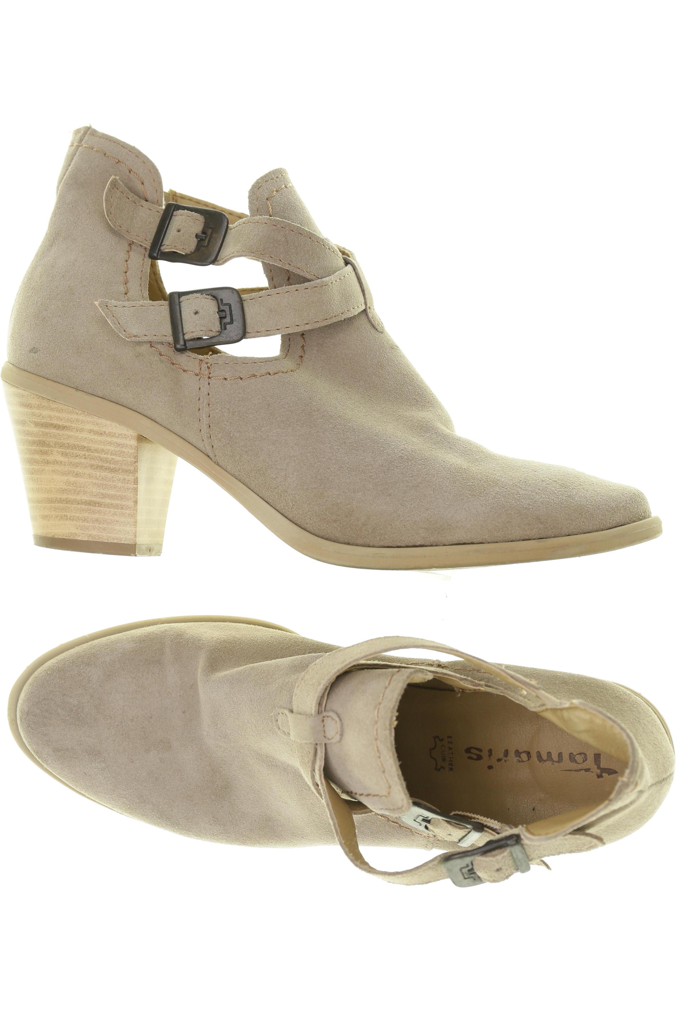 

Tamaris Damen Stiefelette, beige, Gr. 40