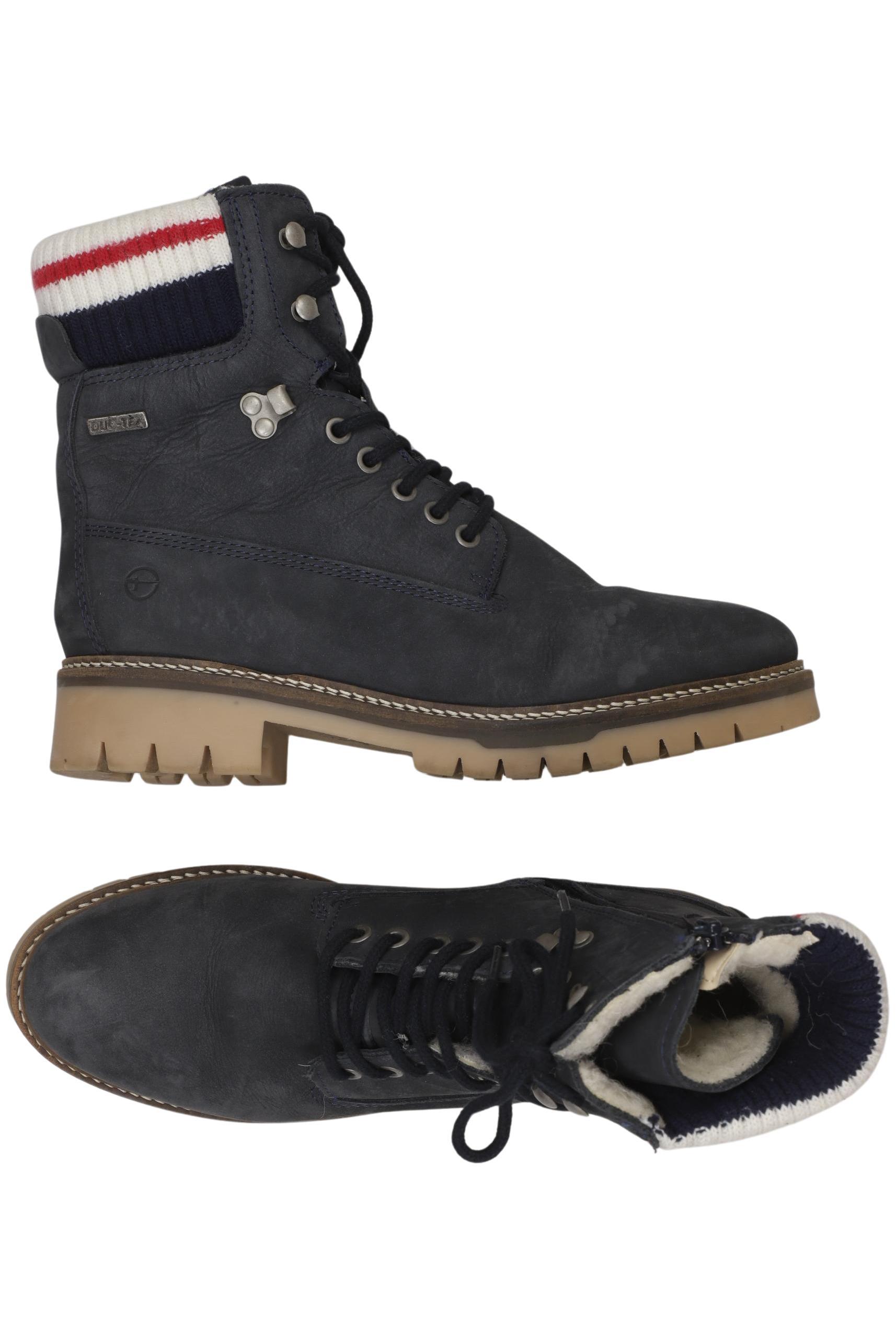 

Tamaris Damen Stiefelette, marineblau, Gr. 40