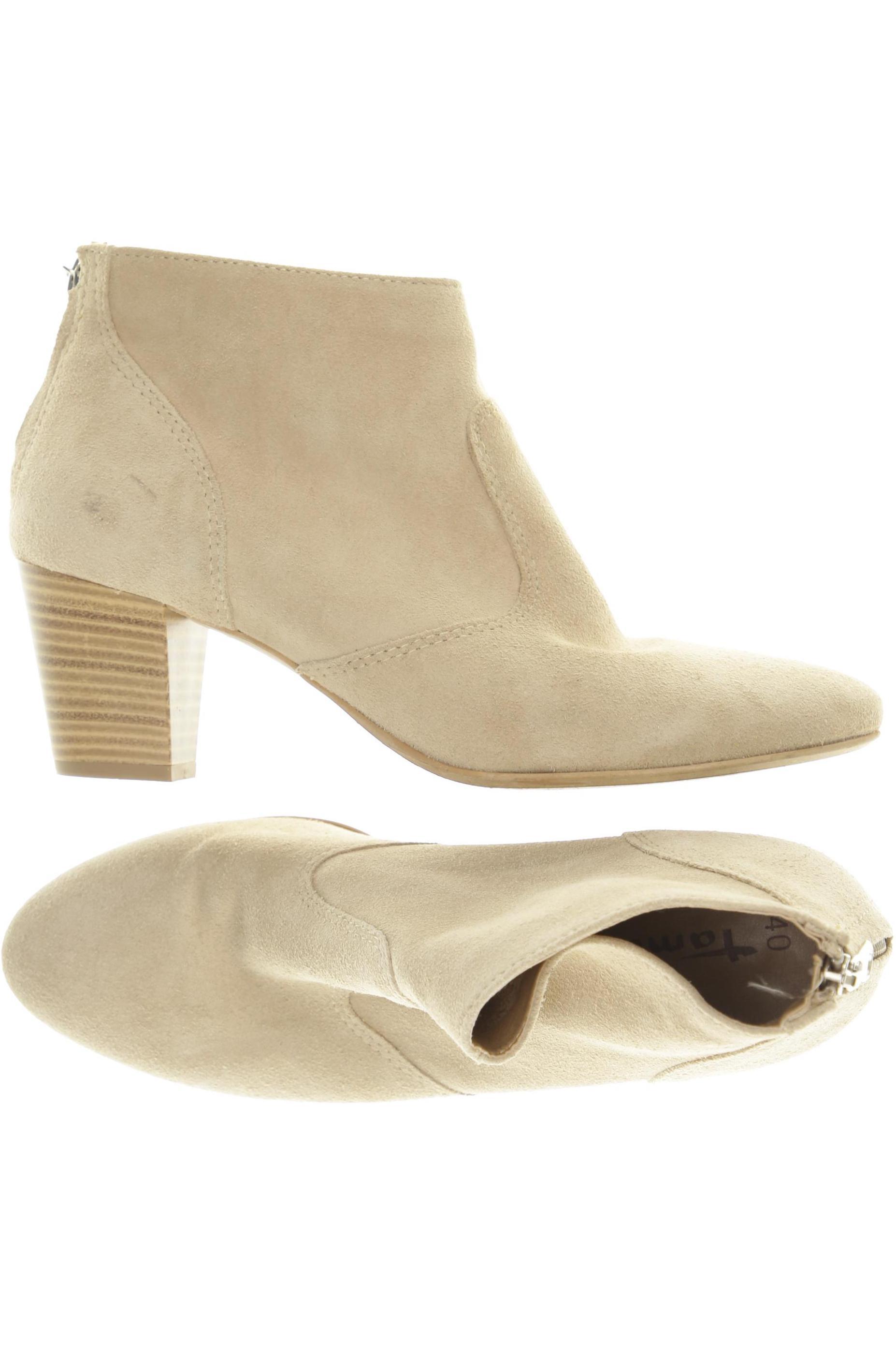 

Tamaris Damen Stiefelette, beige, Gr. 40