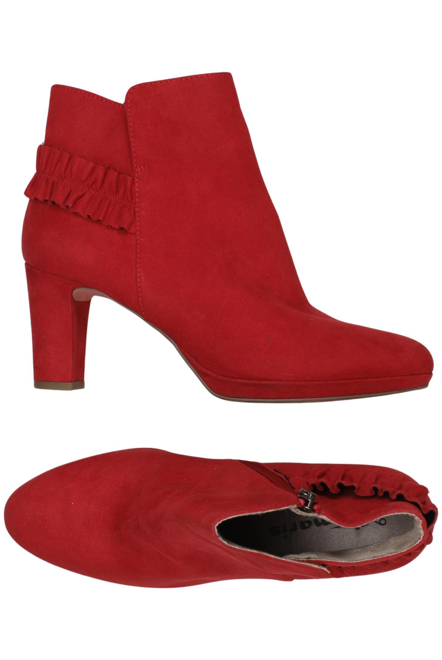 

Tamaris Damen Stiefelette, rot, Gr. 39