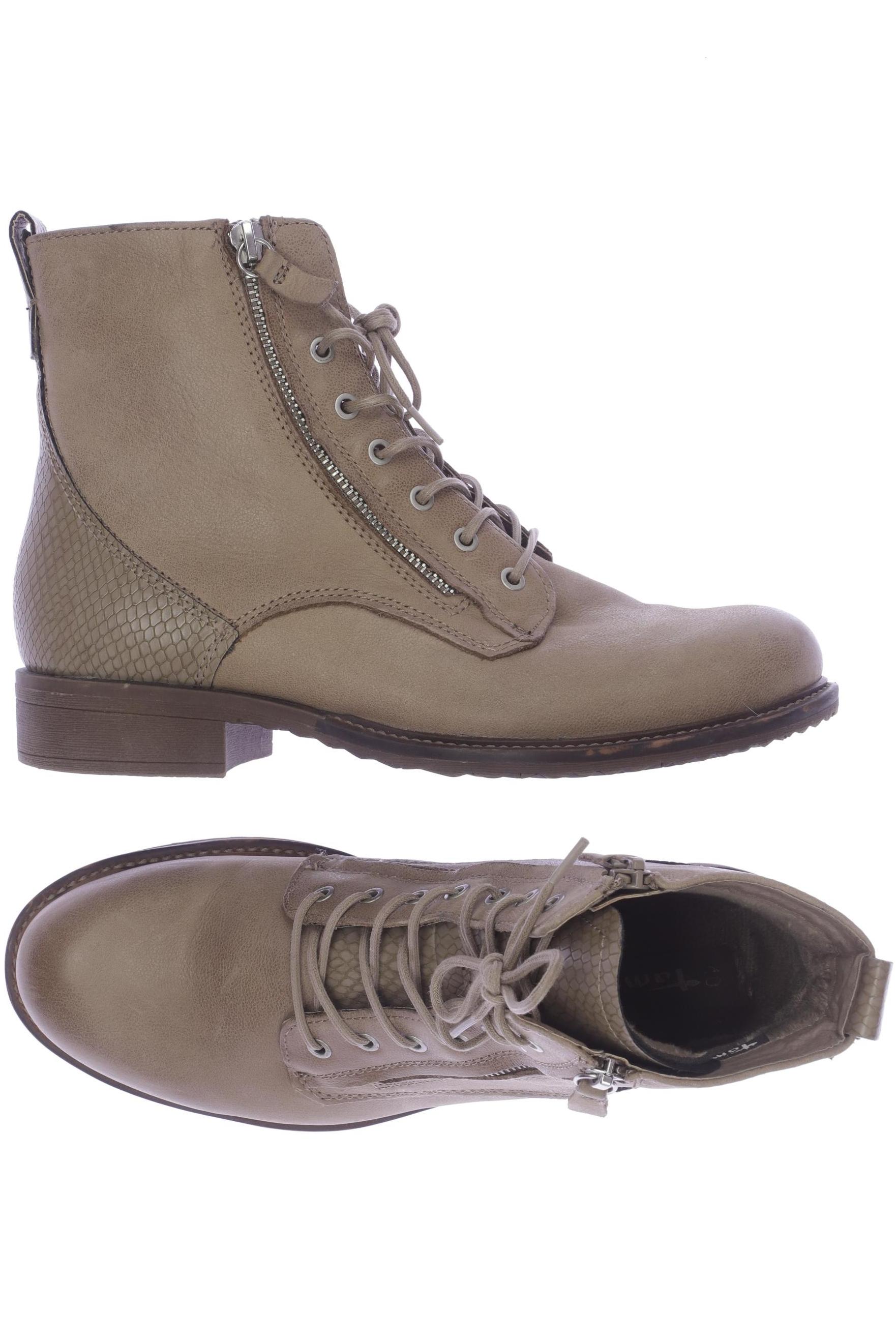 

Tamaris Damen Stiefelette, beige, Gr. 40