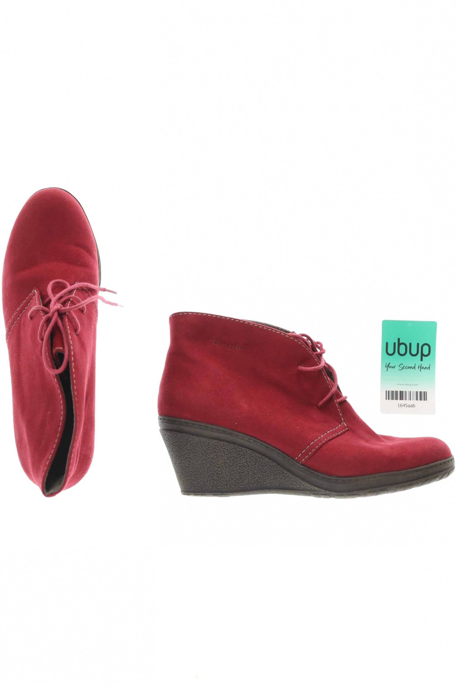 

Tamaris Damen Stiefelette, rot, Gr. 39
