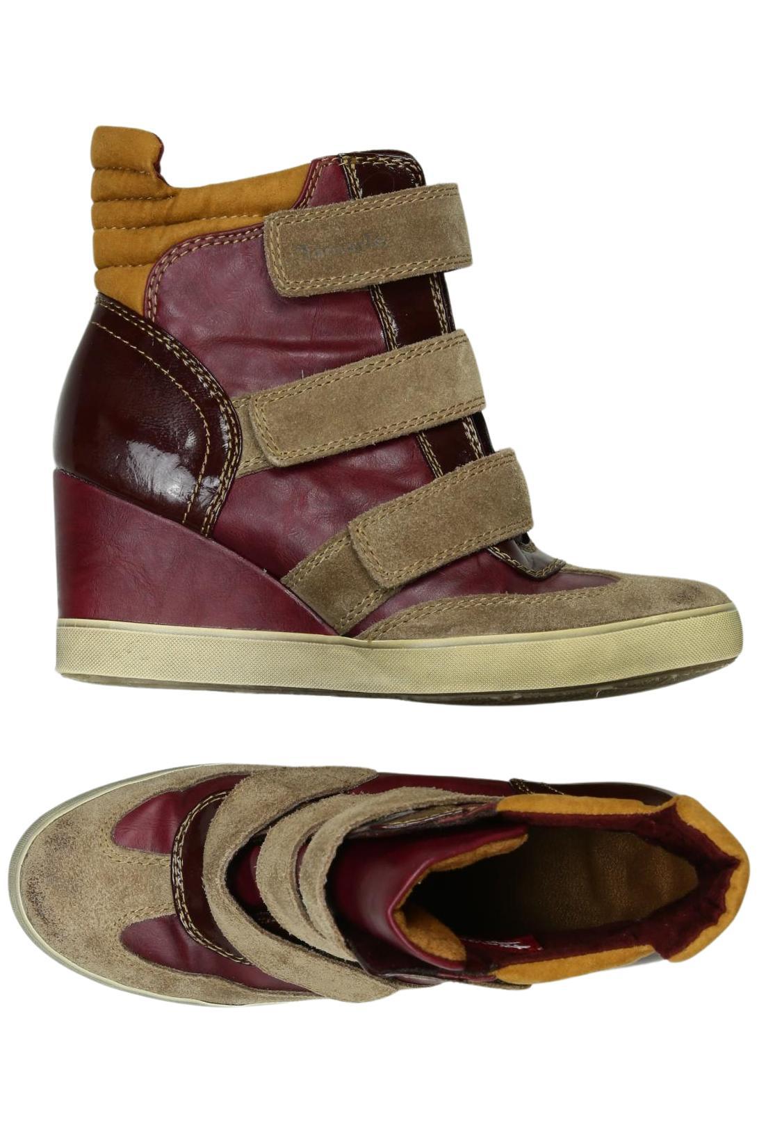 

Tamaris Damen Stiefelette, bordeaux, Gr. 37