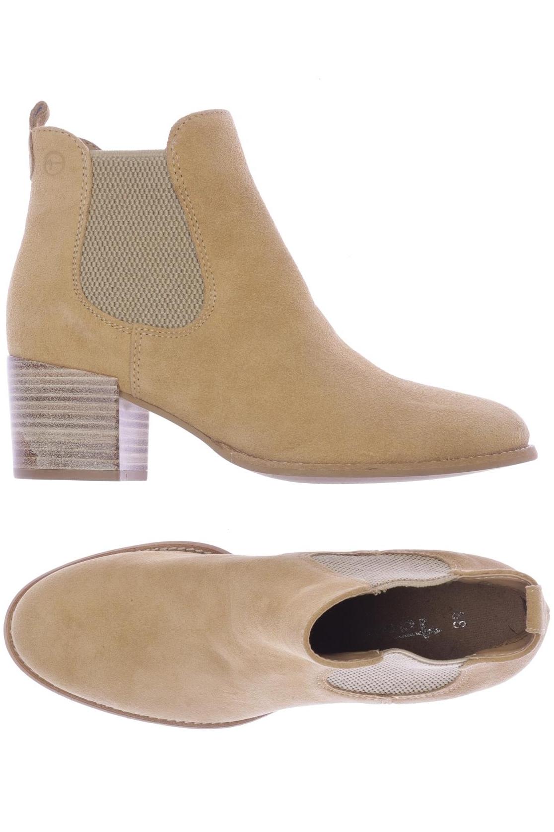 

Tamaris Damen Stiefelette, beige, Gr. 38