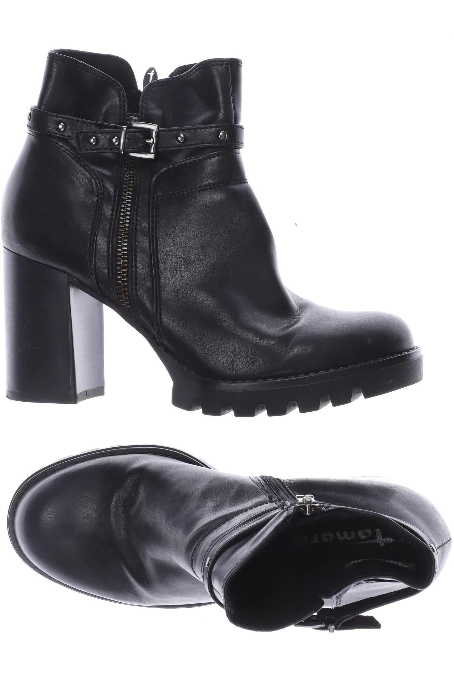 

Tamaris Damen Stiefelette, schwarz