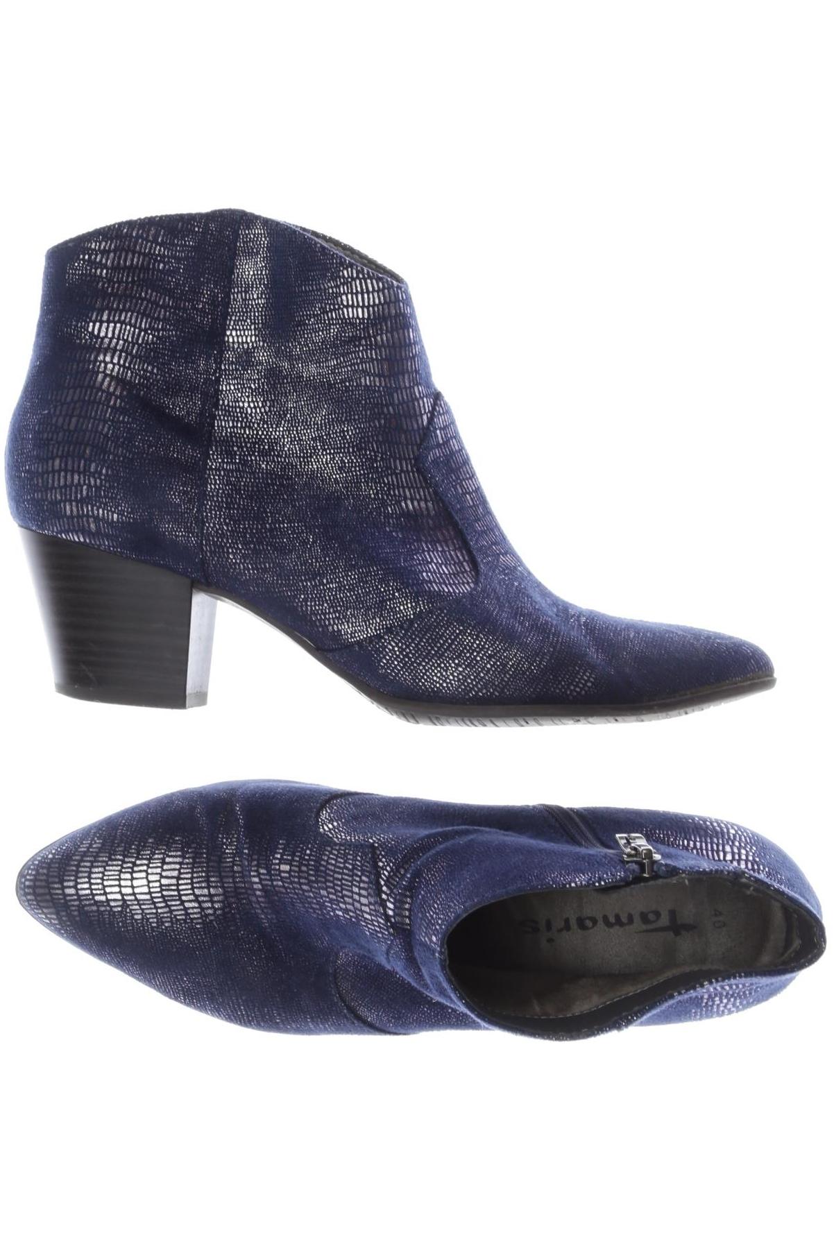 

Tamaris Damen Stiefelette, marineblau, Gr. 40