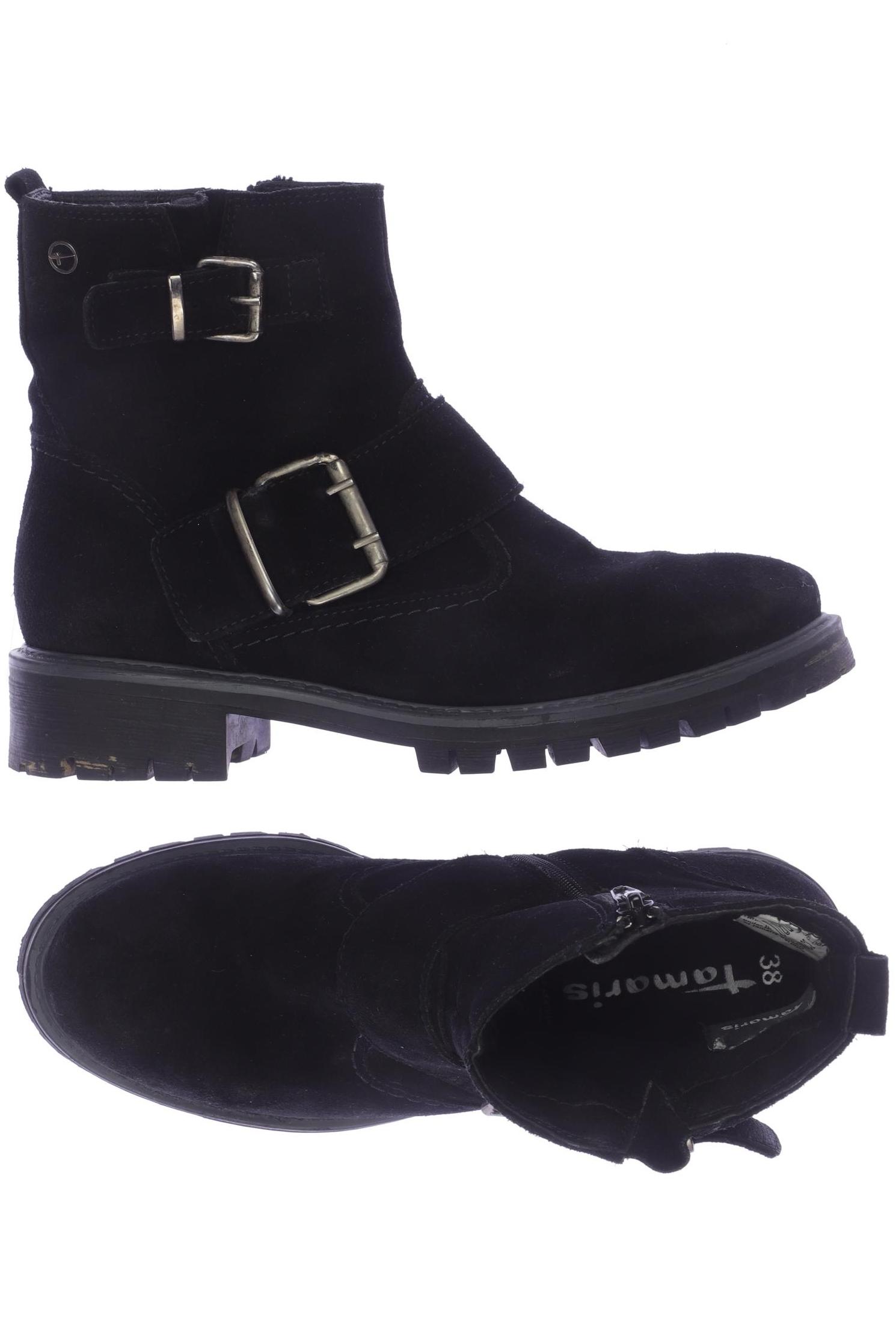 

Tamaris Damen Stiefelette, schwarz, Gr. 38