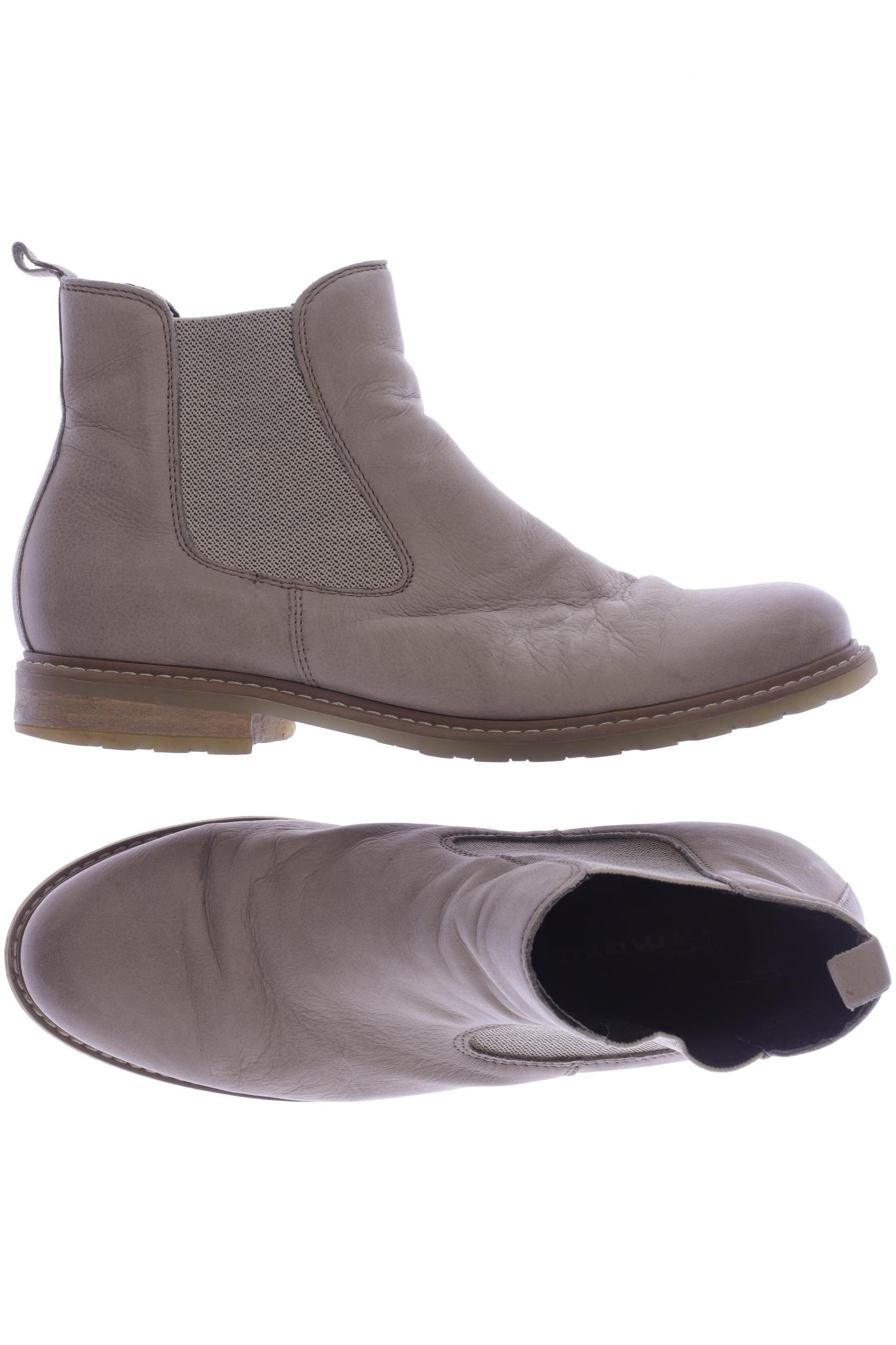 

Tamaris Damen Stiefelette, cremeweiß