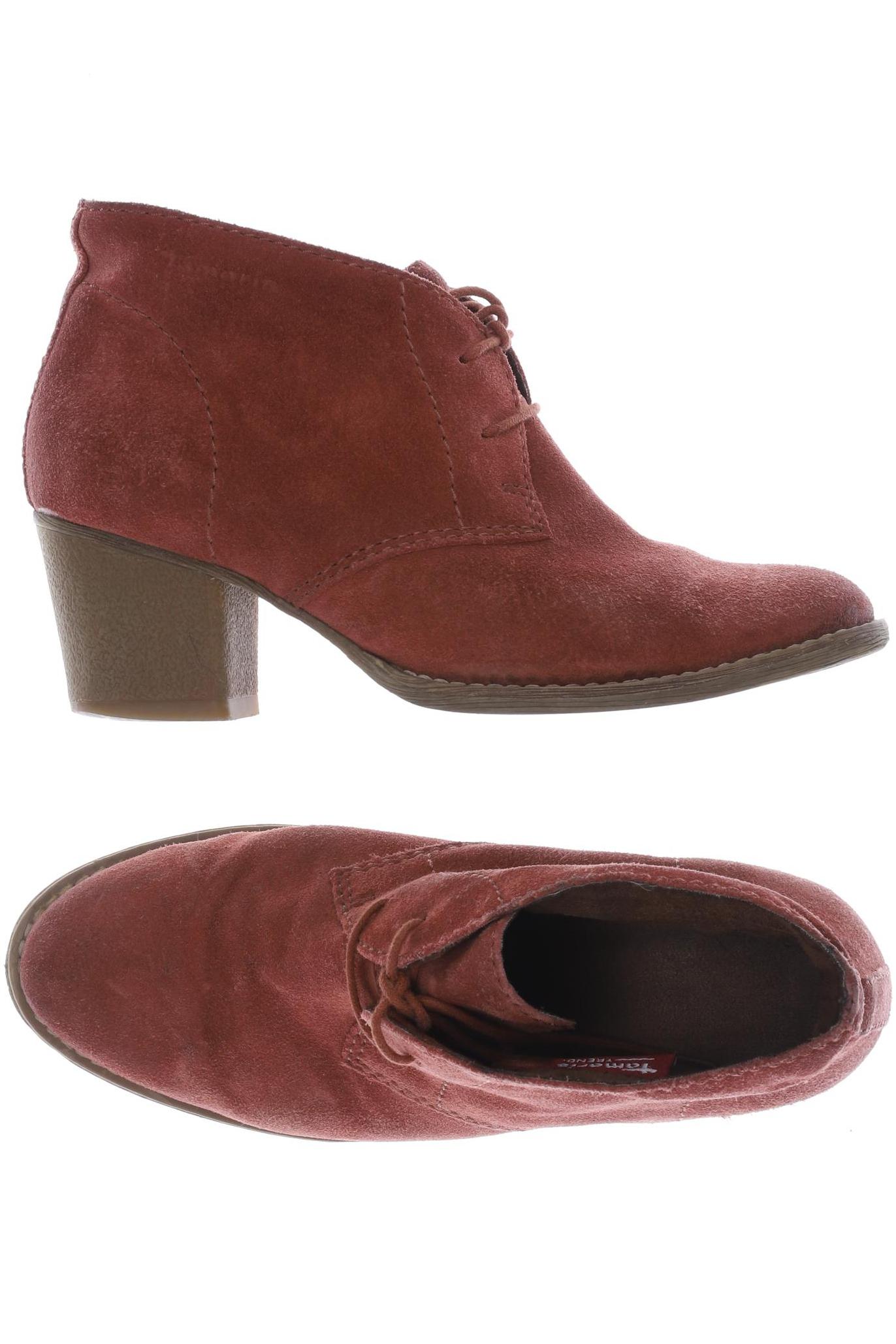 

Tamaris Damen Stiefelette, rot, Gr. 38