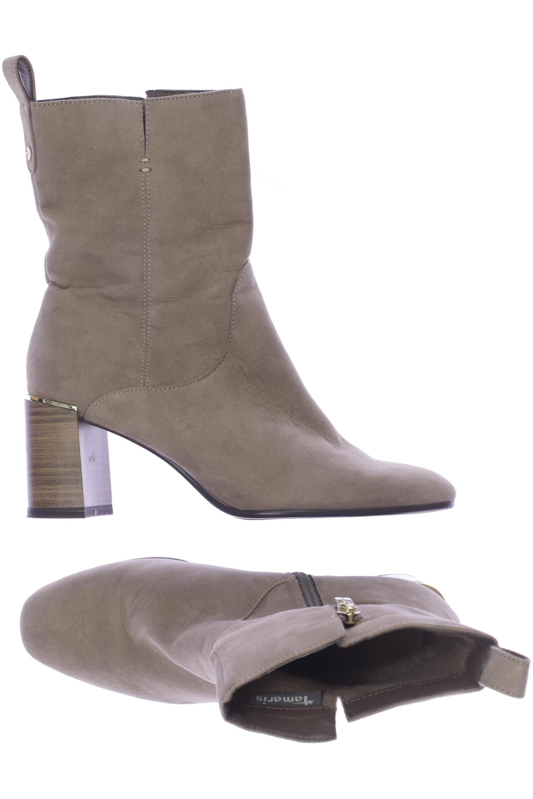

Tamaris Damen Stiefelette, beige, Gr. 39