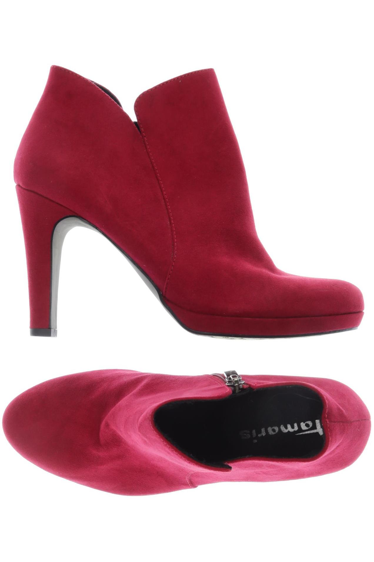 

Tamaris Damen Stiefelette, rot, Gr. 38