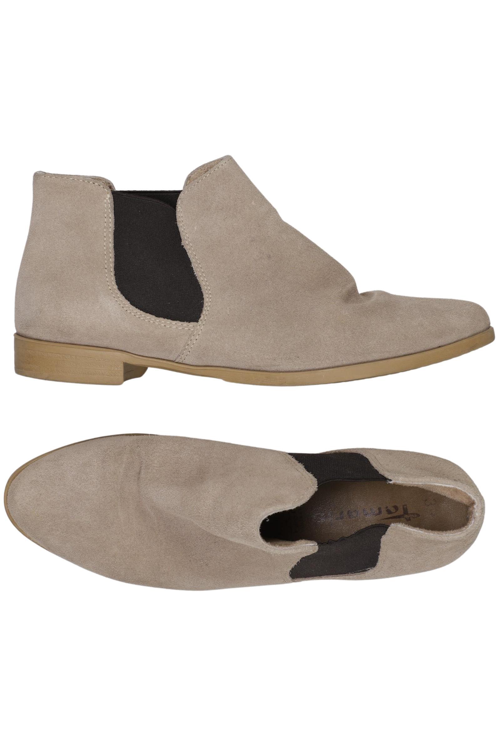 

Tamaris Damen Stiefelette, beige, Gr. 39