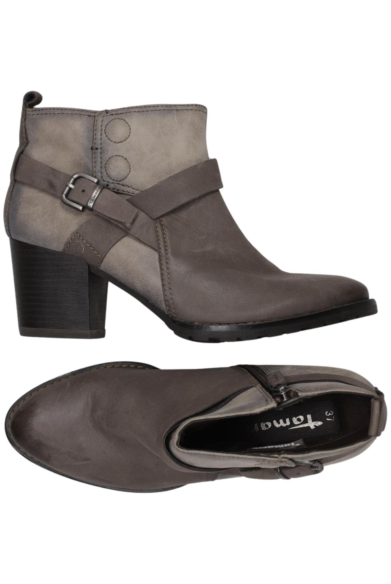 

Tamaris Damen Stiefelette, grau, Gr. 37