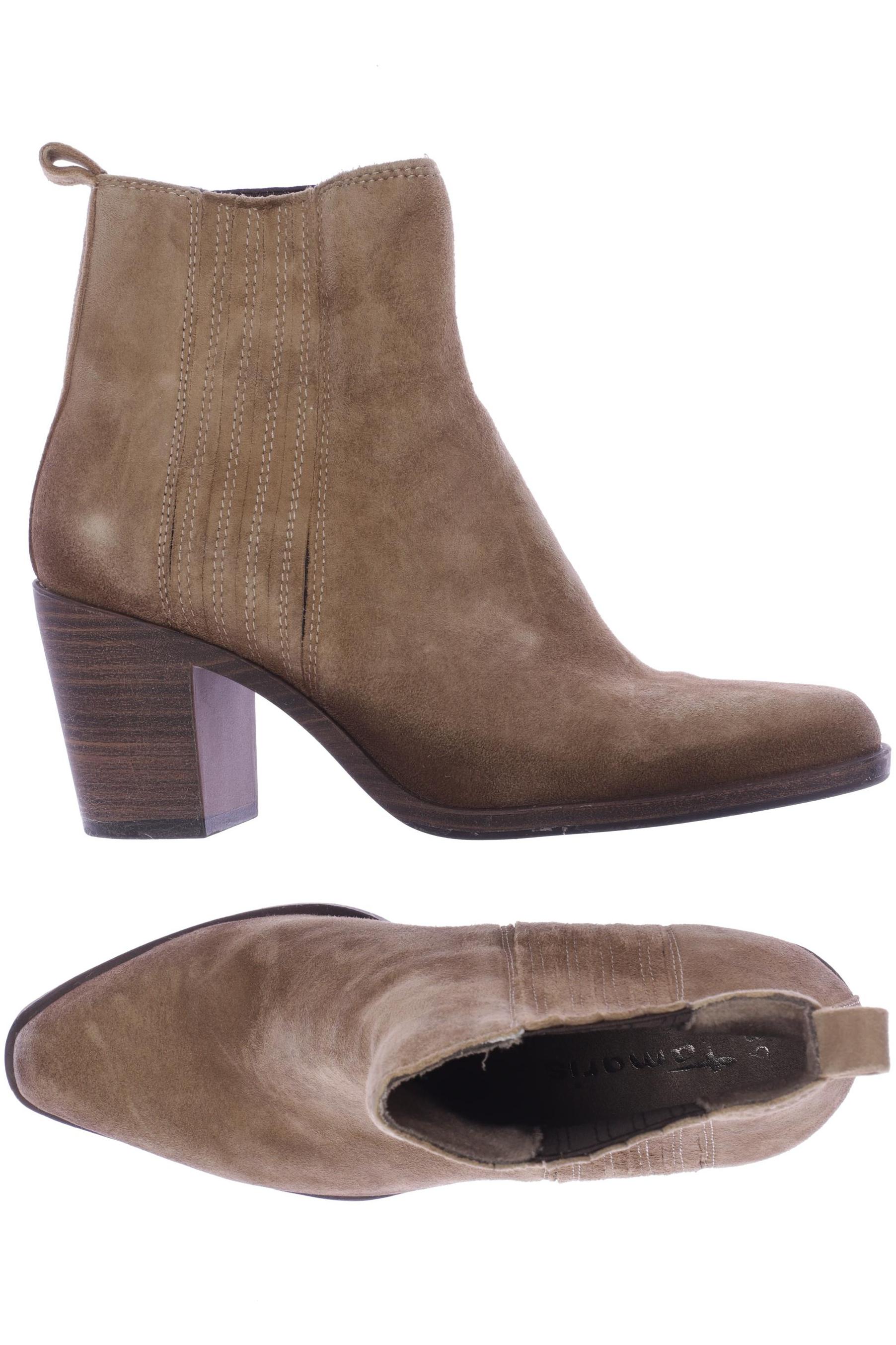 

Tamaris Damen Stiefelette, beige, Gr. 39