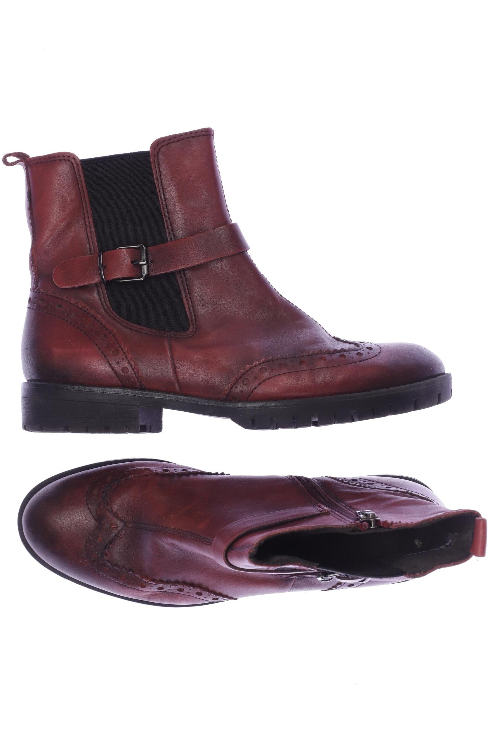 

Tamaris Damen Stiefelette, bordeaux, Gr. 39
