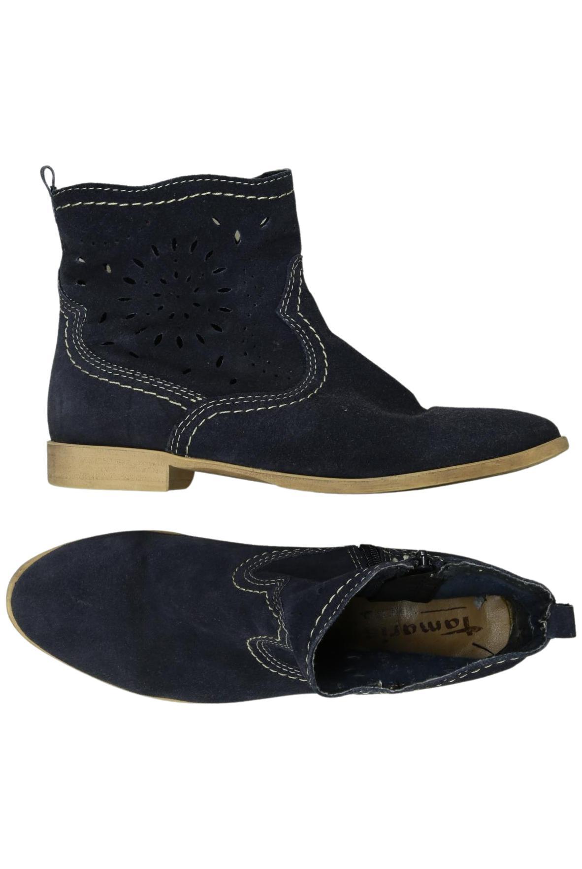 

Tamaris Damen Stiefelette, marineblau, Gr. 38
