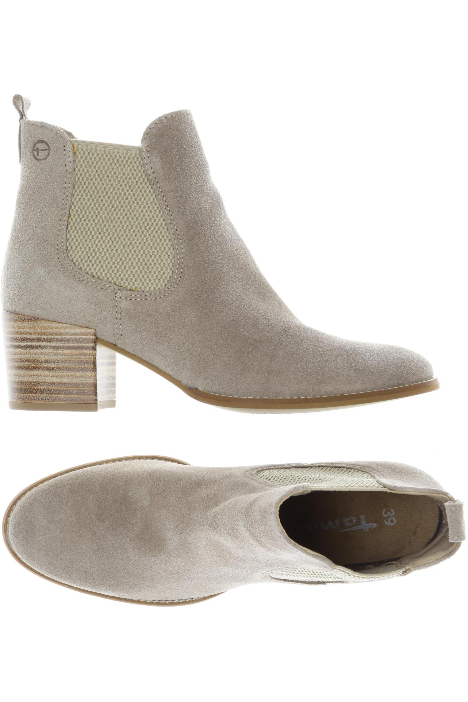 

Tamaris Damen Stiefelette, beige, Gr. 39