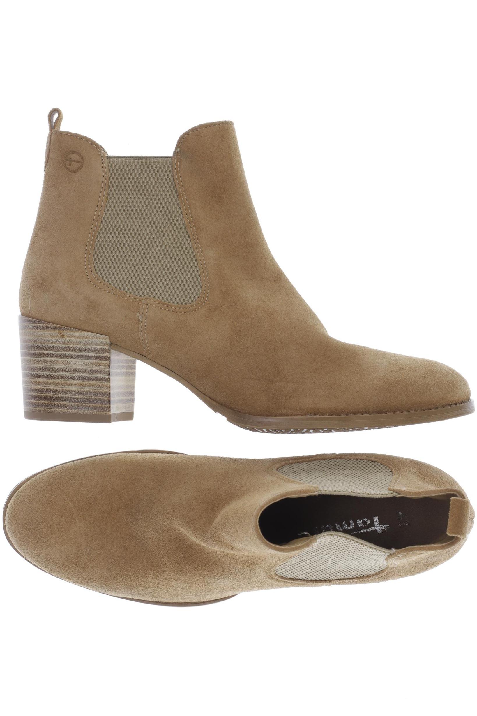 

Tamaris Damen Stiefelette, beige, Gr. 41