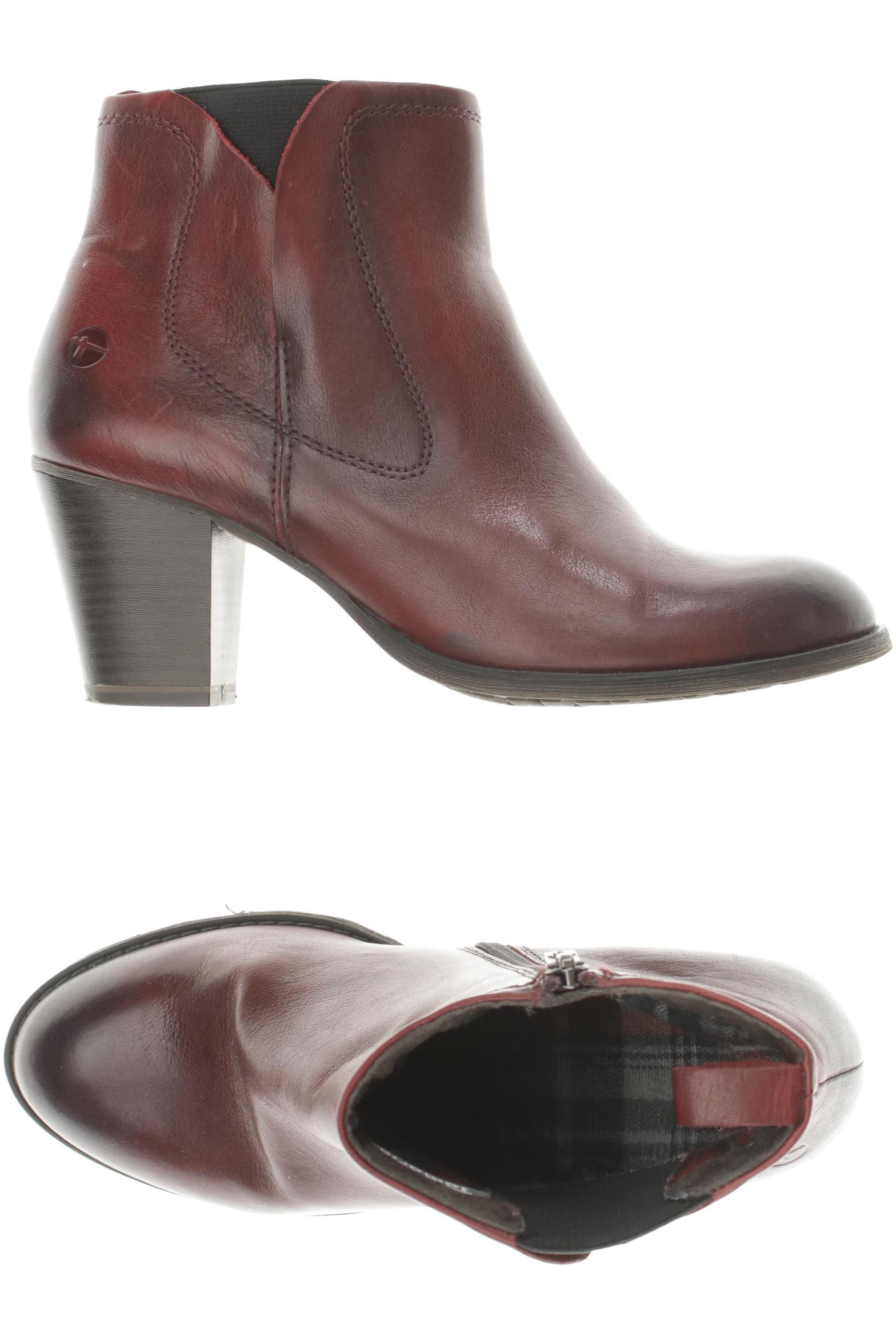 

Tamaris Damen Stiefelette, rot, Gr. 39