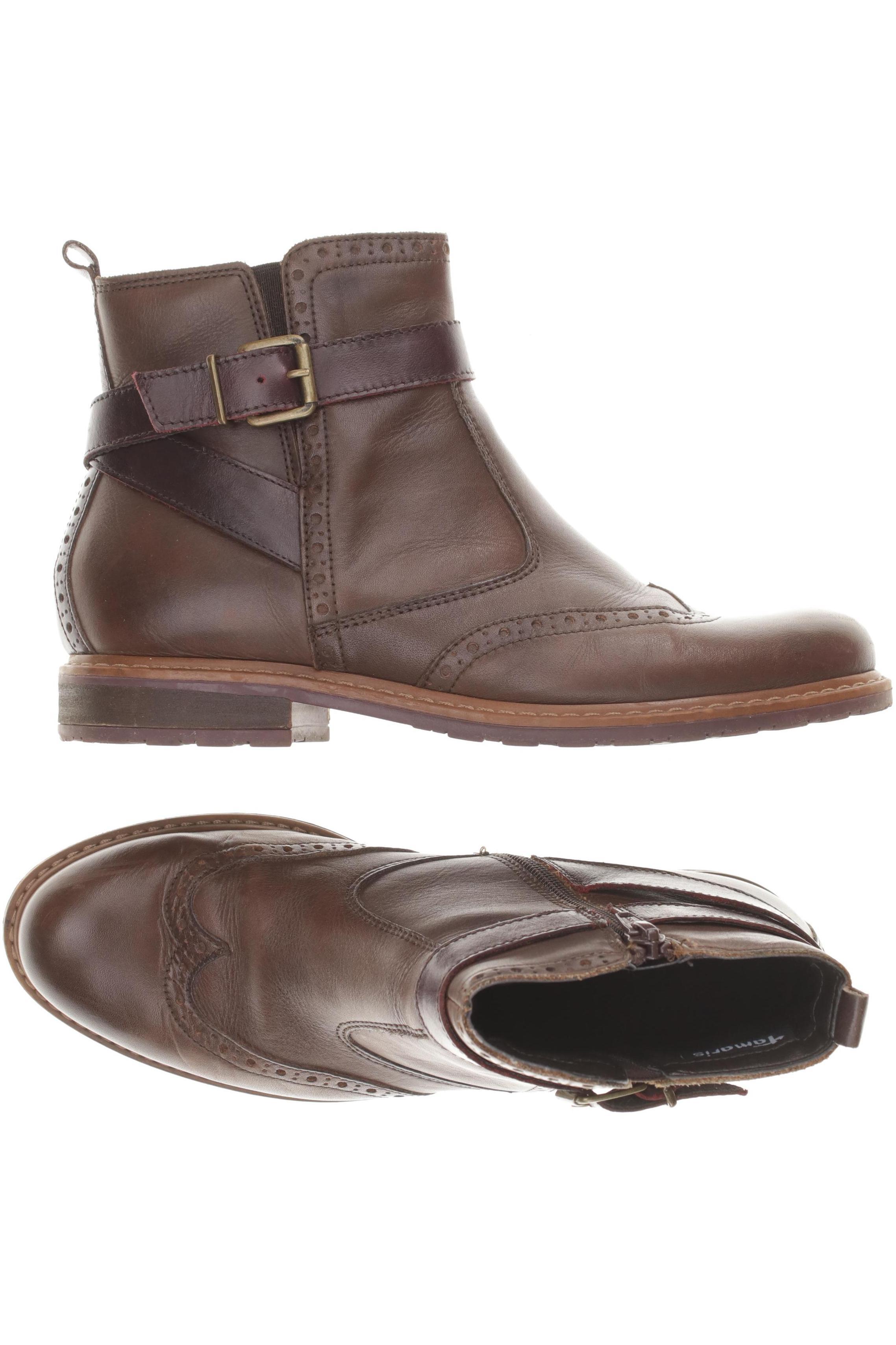 

Tamaris Damen Stiefelette, braun, Gr. 38