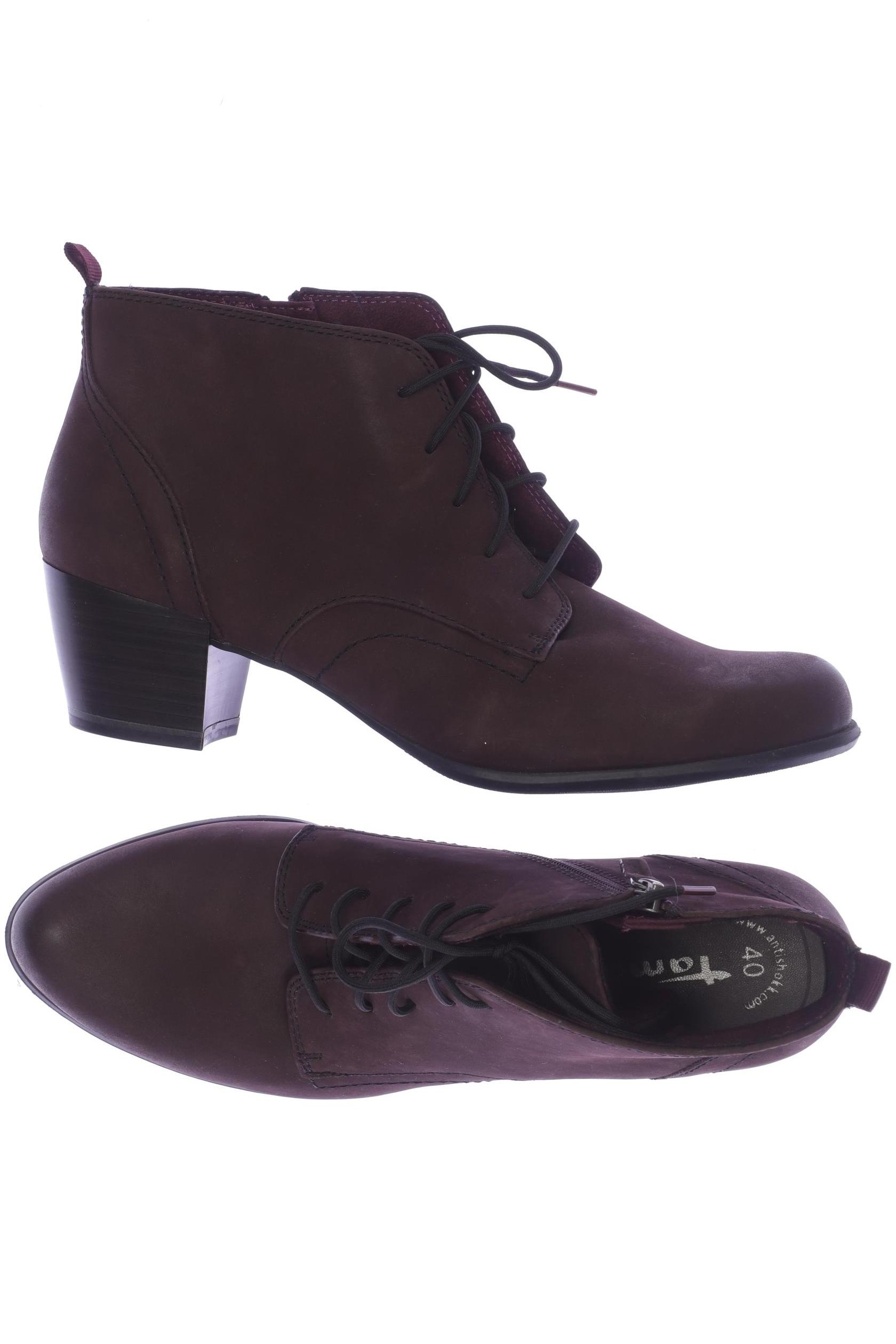 

Tamaris Damen Stiefelette, bordeaux, Gr. 40