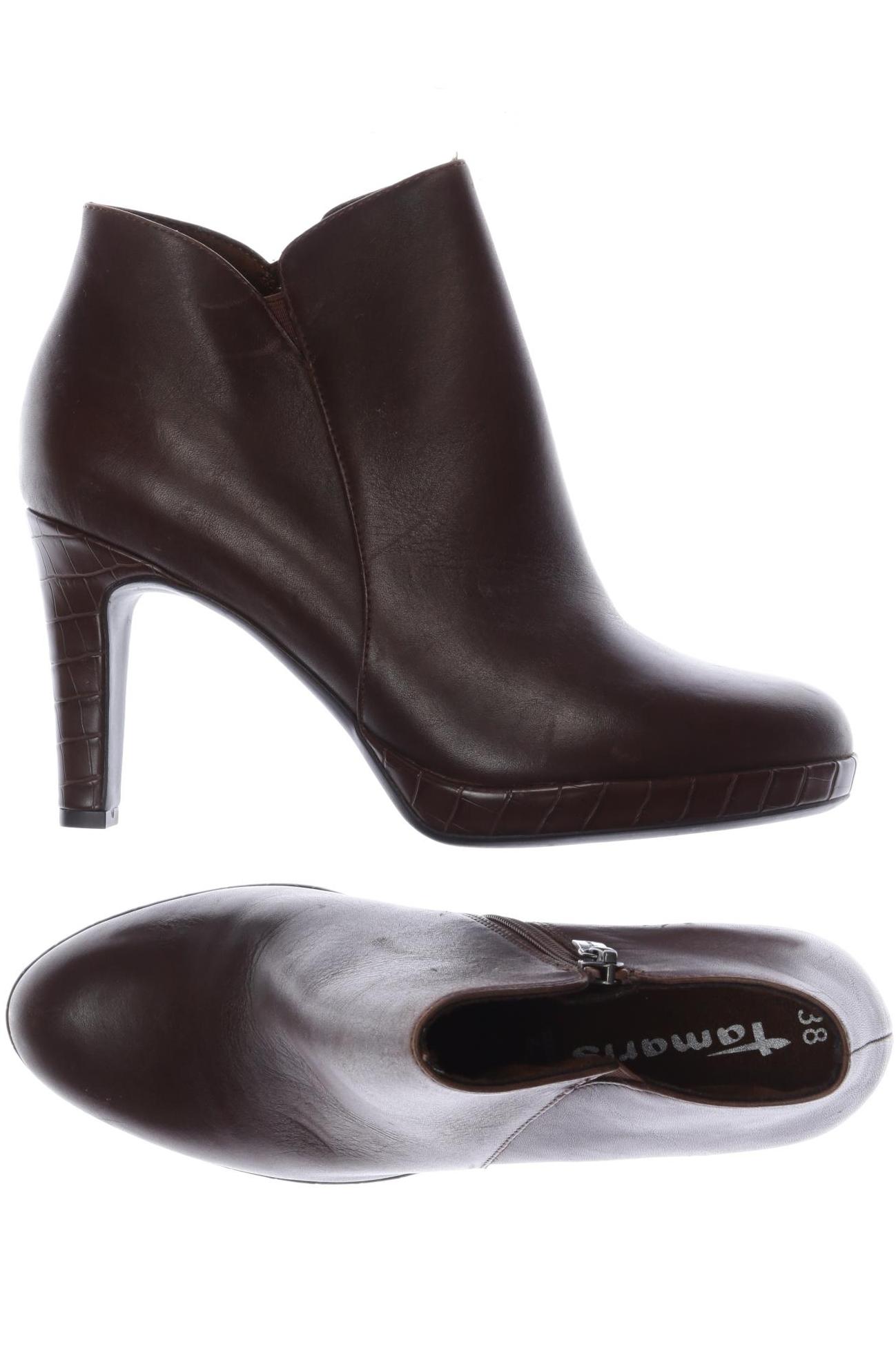 

Tamaris Damen Stiefelette, braun, Gr. 38
