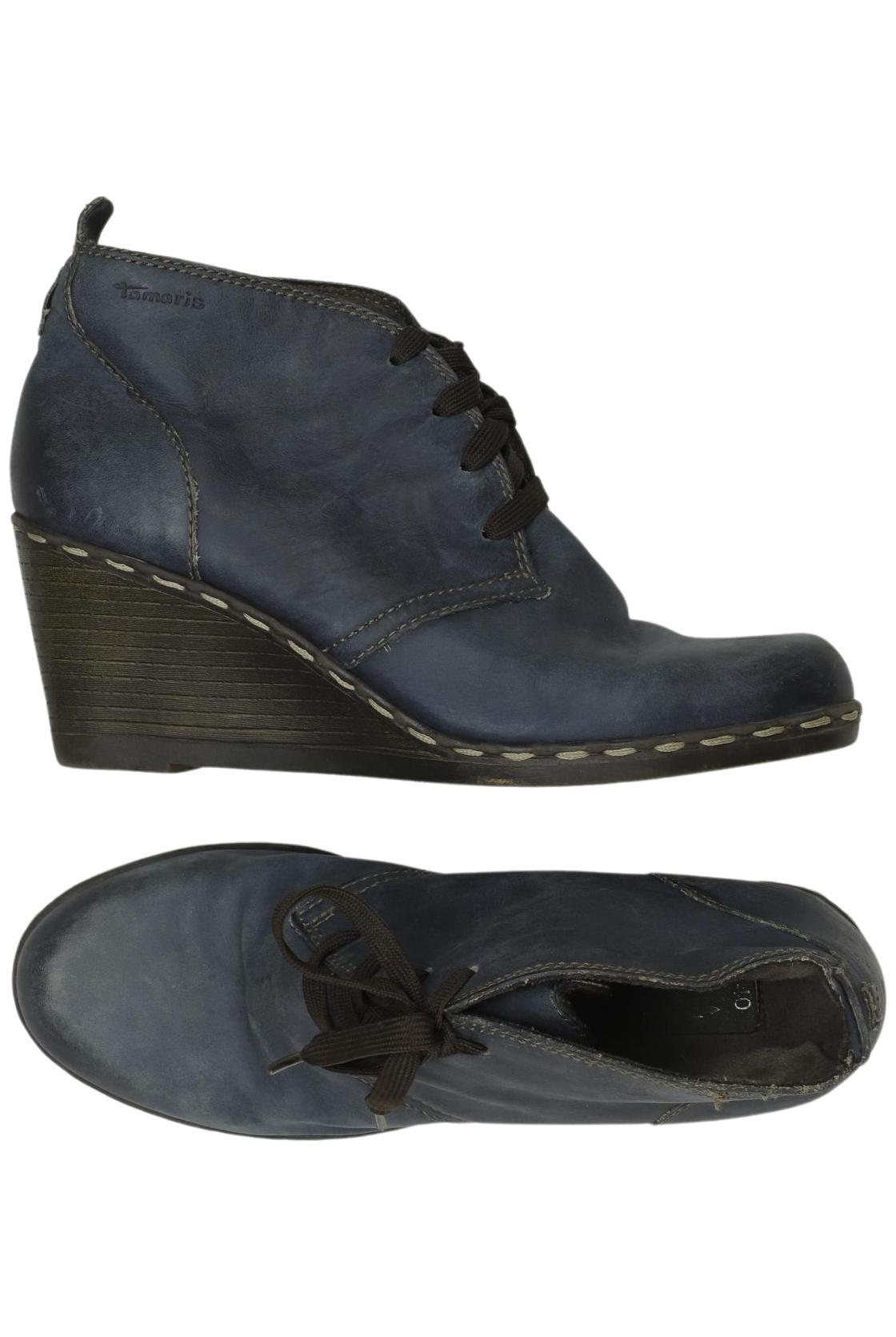 

Tamaris Damen Stiefelette, marineblau, Gr. 40