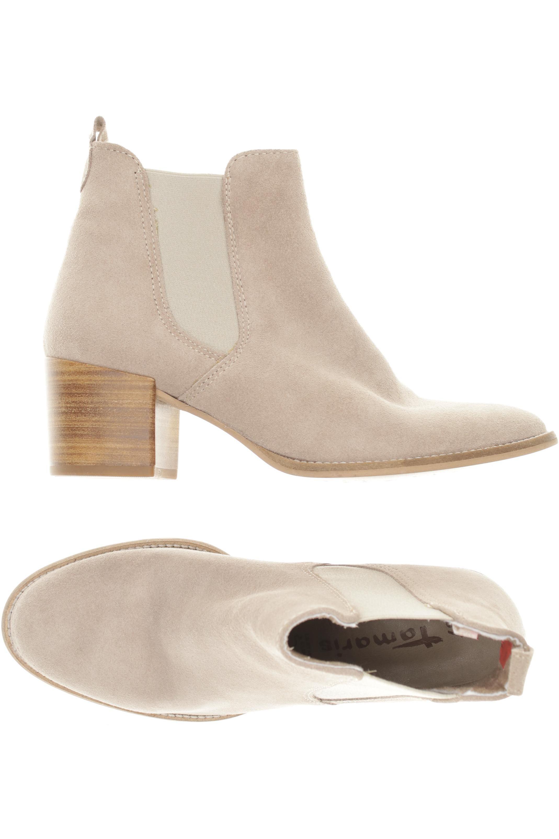 

Tamaris Damen Stiefelette, beige, Gr. 37