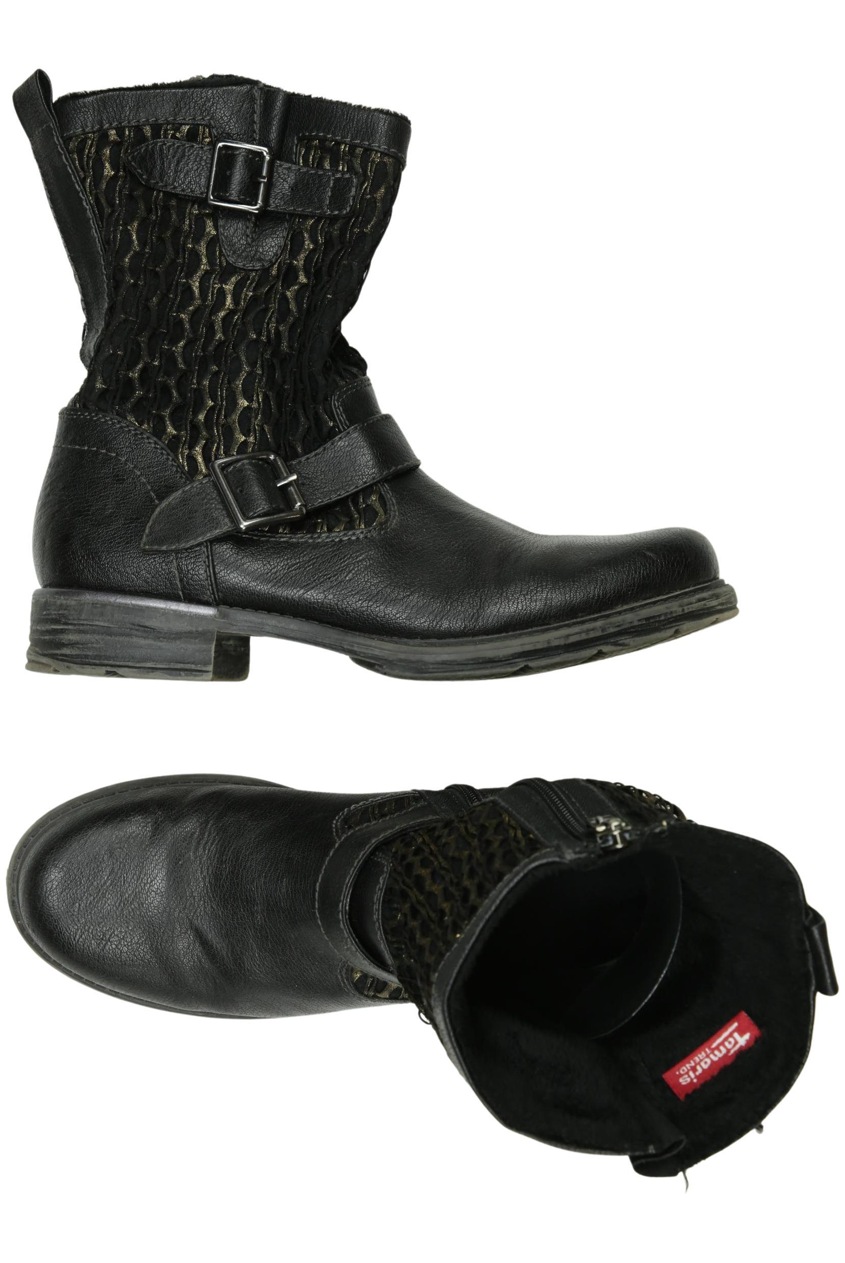 

Tamaris Damen Stiefelette, schwarz, Gr. 40