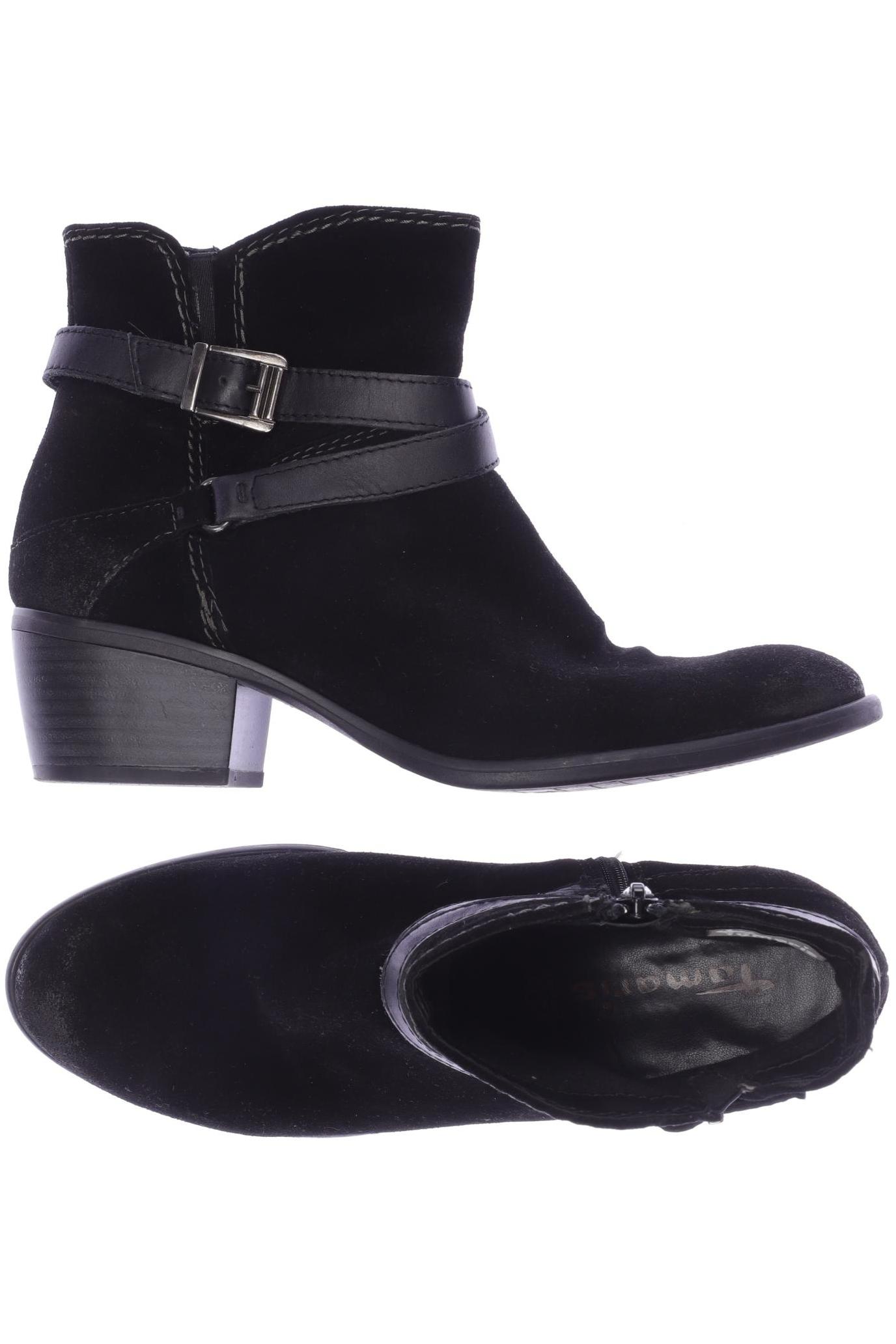 

Tamaris Damen Stiefelette, schwarz