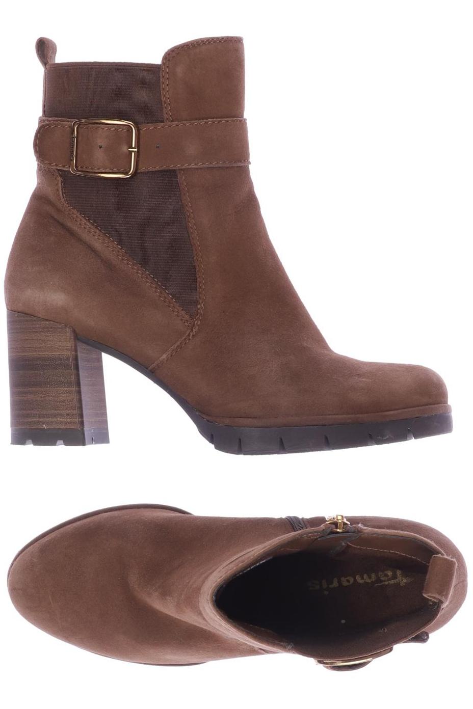 

Tamaris Damen Stiefelette, braun, Gr. 39