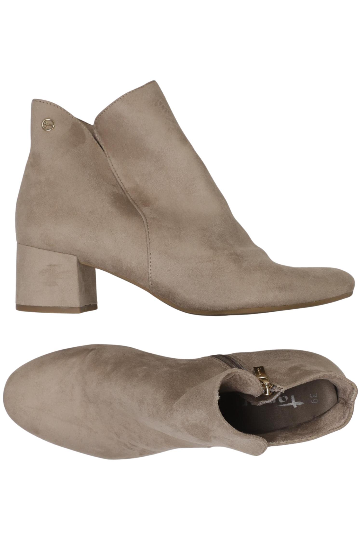 

Tamaris Damen Stiefelette, beige, Gr. 39