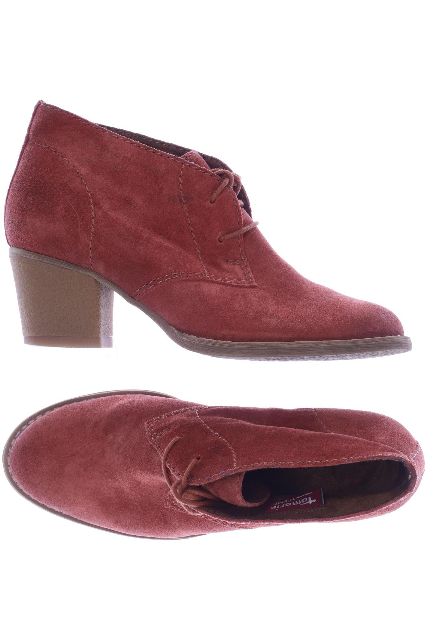 

Tamaris Damen Stiefelette, rot, Gr. 37