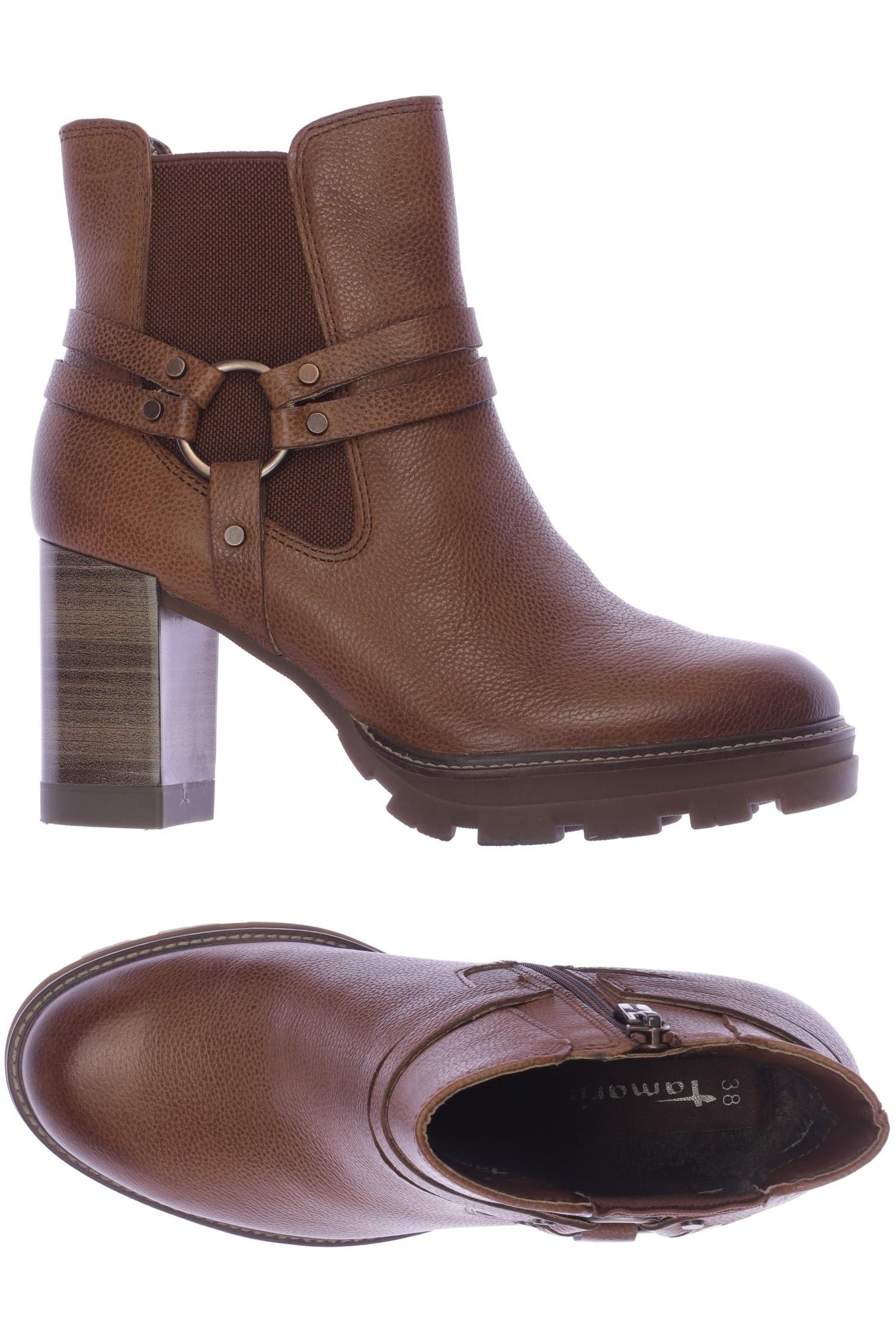 

Tamaris Damen Stiefelette, braun, Gr. 38
