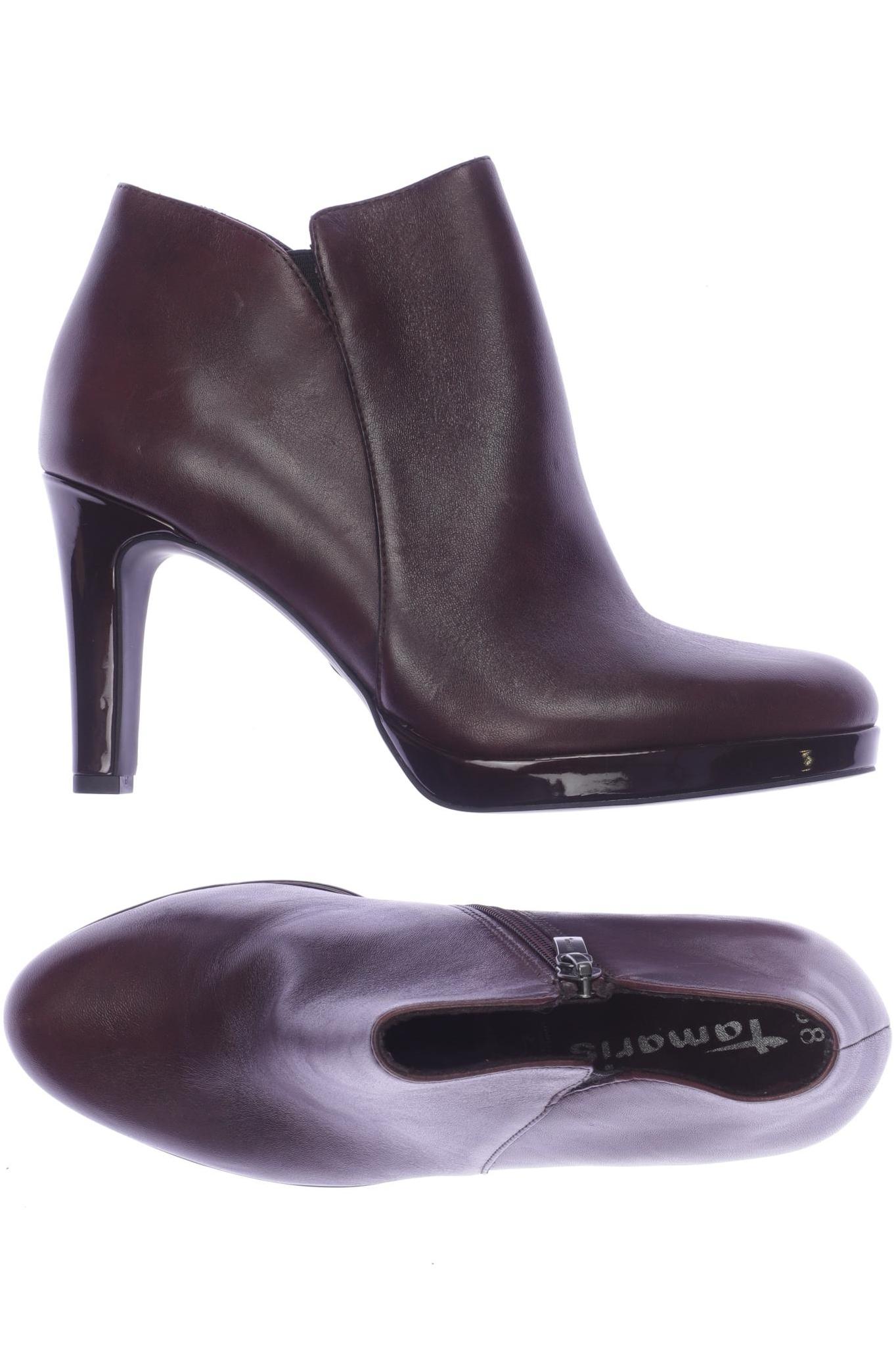 

Tamaris Damen Stiefelette, bordeaux, Gr. 38