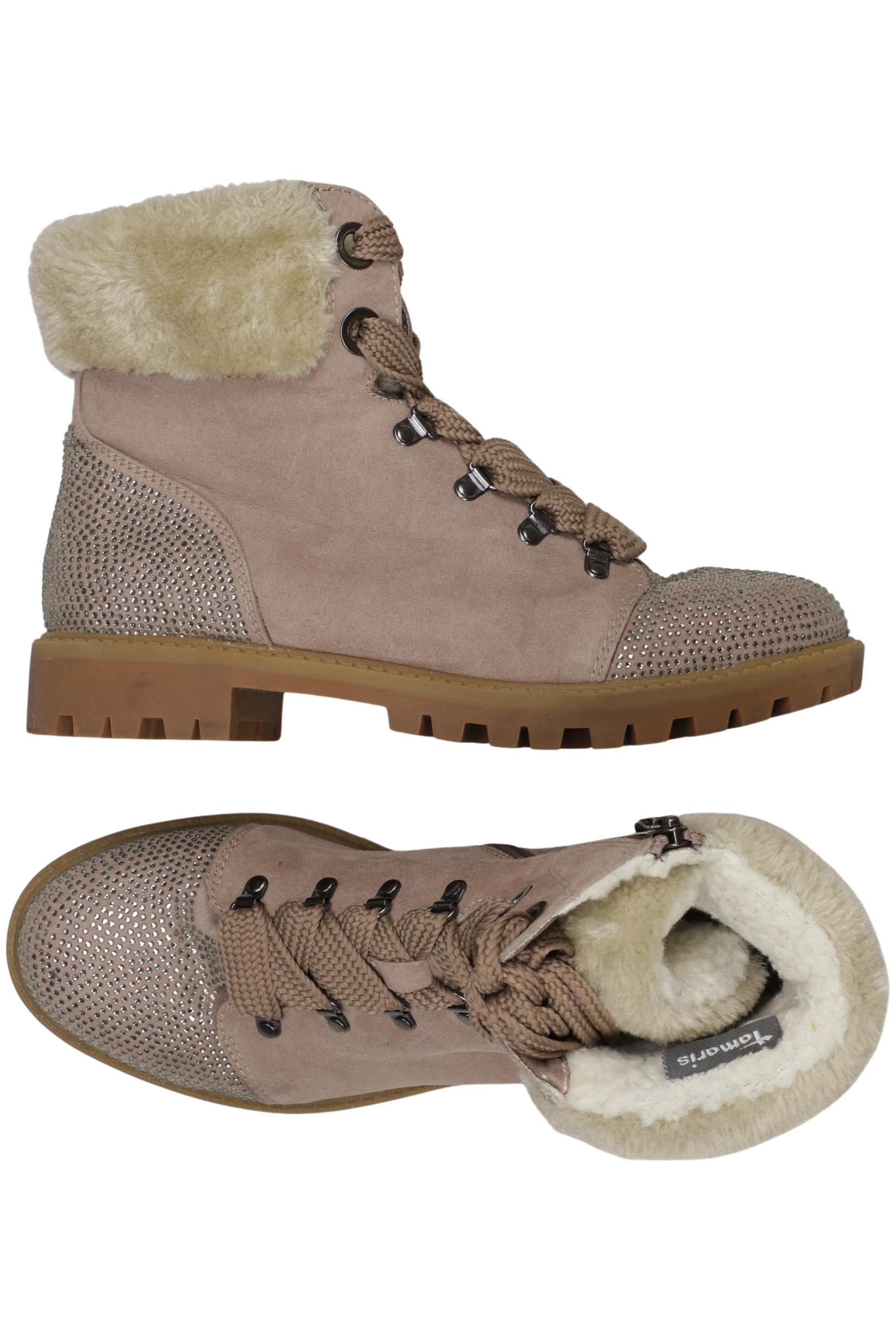 

Tamaris Damen Stiefelette, beige, Gr. 38