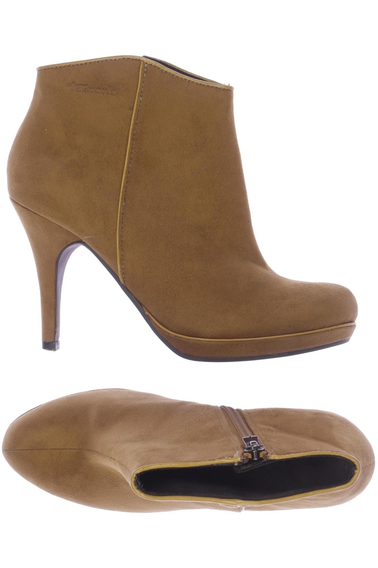 

Tamaris Damen Stiefelette, beige, Gr. 38
