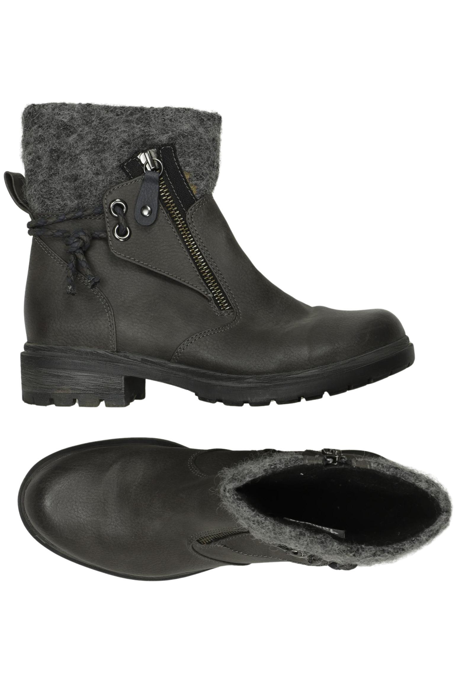 

Tamaris Damen Stiefelette, grau, Gr. 36