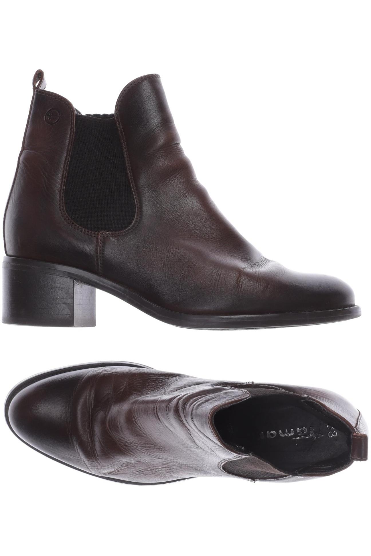 

Tamaris Damen Stiefelette, bordeaux, Gr. 38