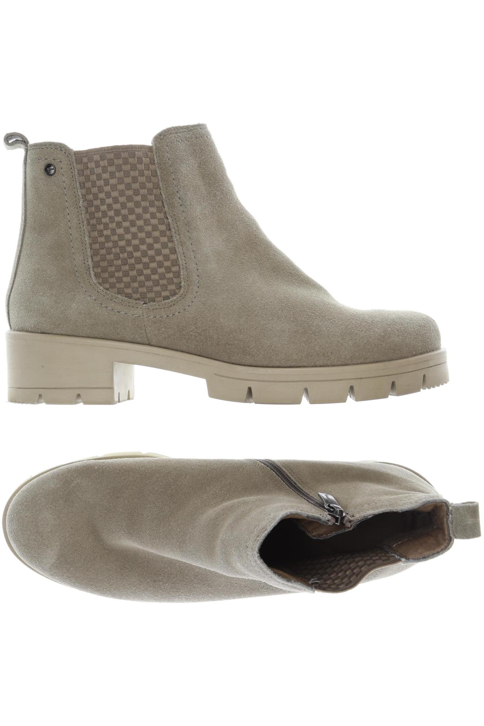

Tamaris Damen Stiefelette, beige, Gr. 39