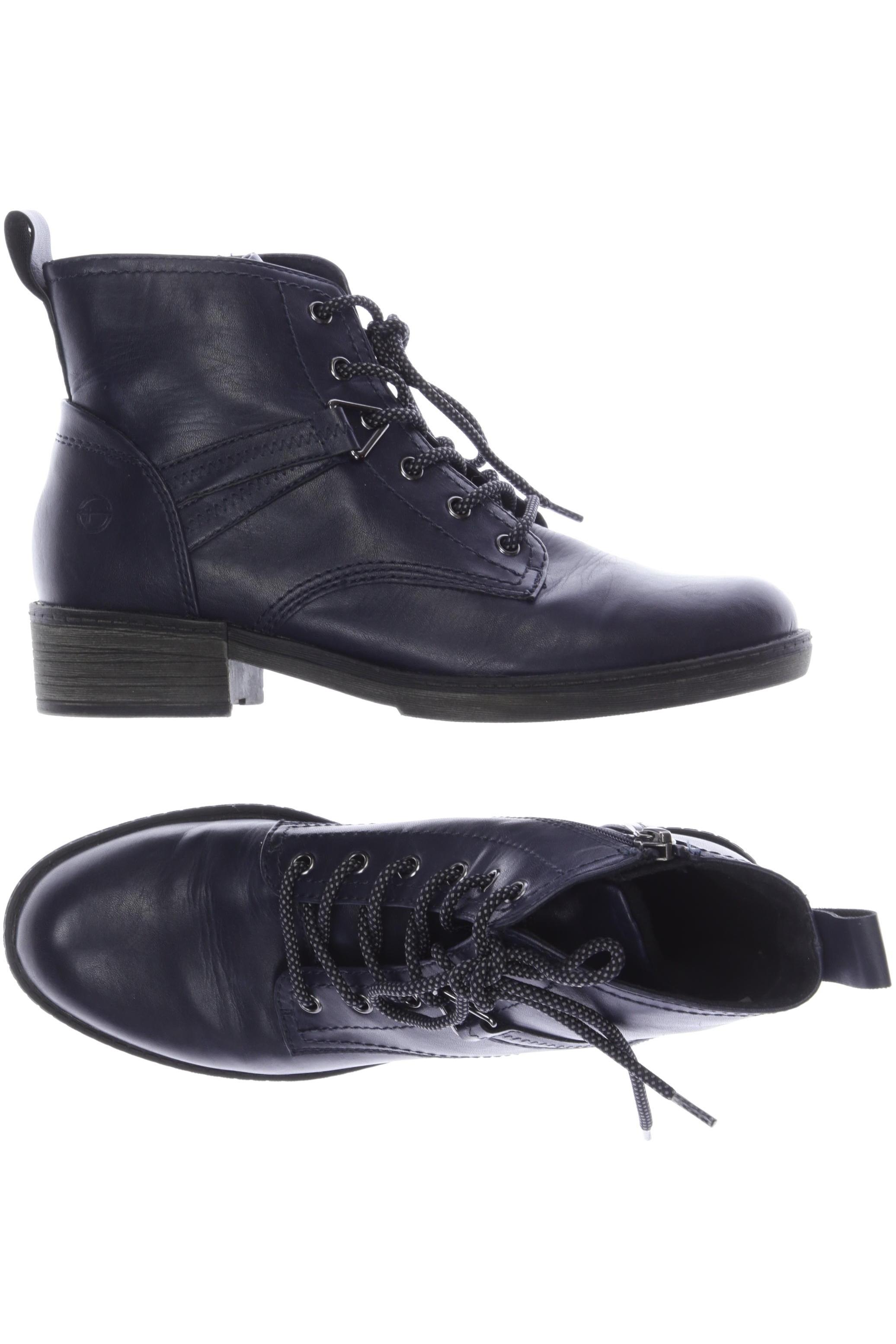

Tamaris Damen Stiefelette, marineblau, Gr. 38
