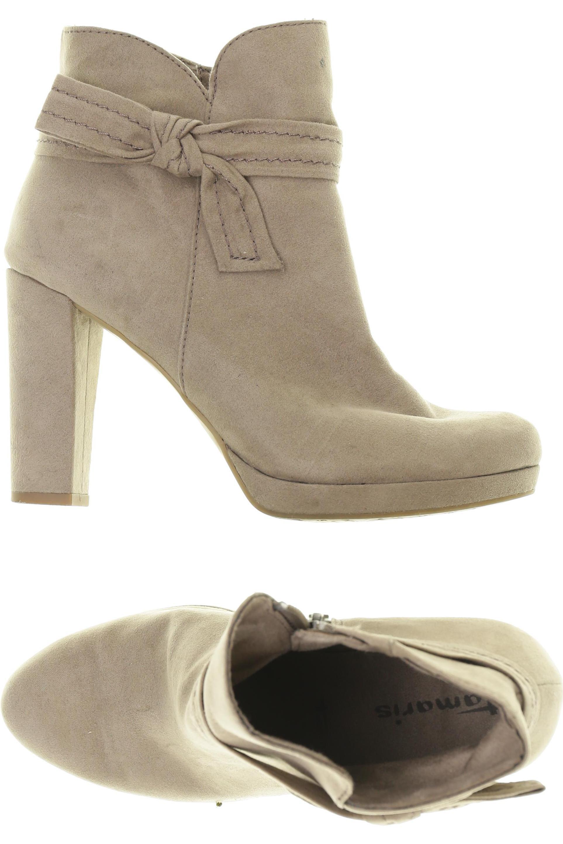 

Tamaris Damen Stiefelette, beige, Gr. 38