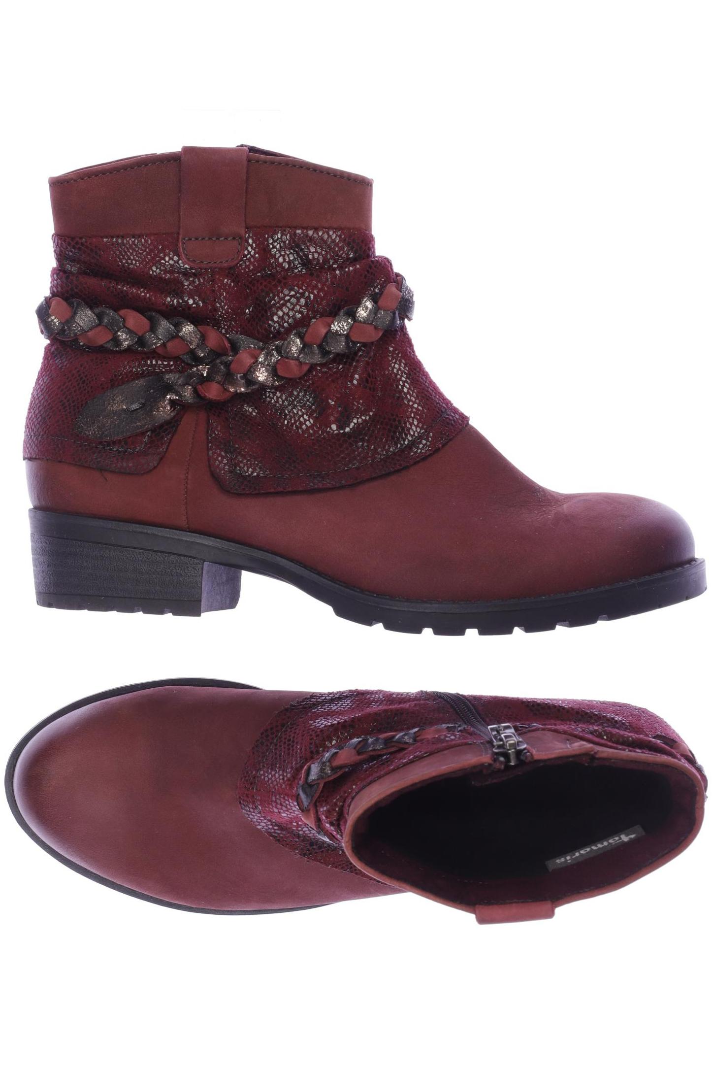 

Tamaris Damen Stiefelette, bordeaux, Gr. 39