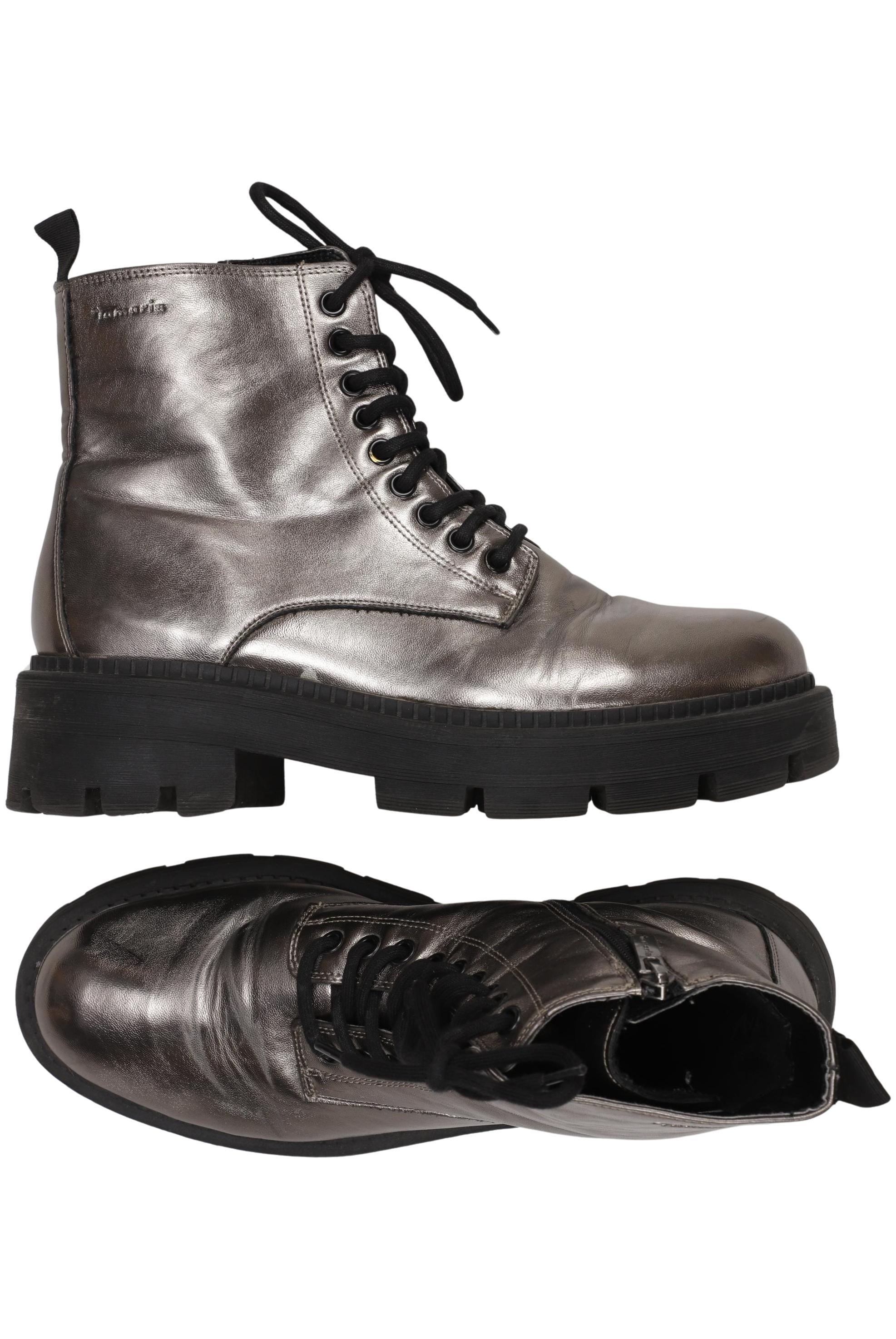 

Tamaris Damen Stiefelette, silber, Gr. 41