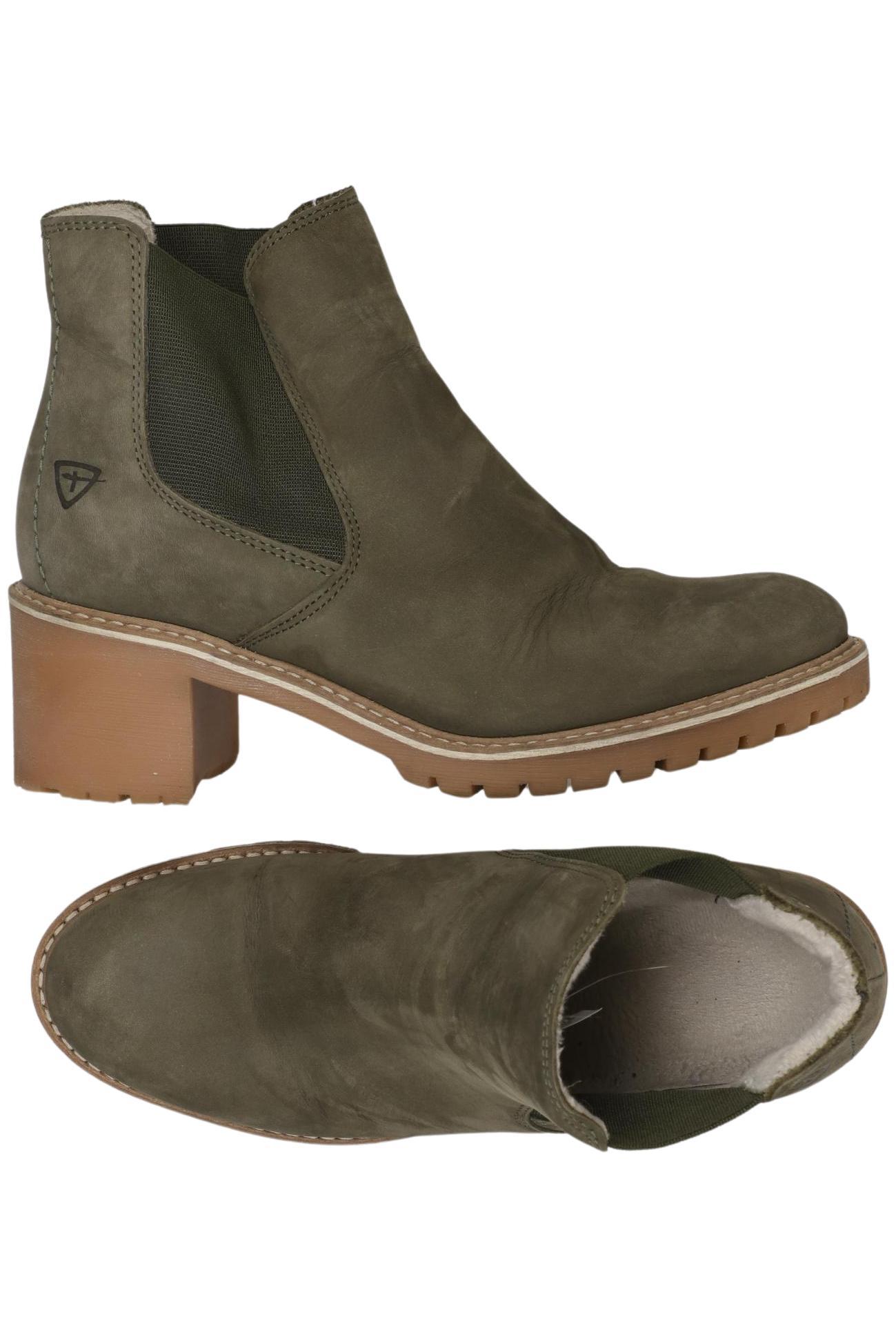 

Tamaris Damen Stiefelette, grün, Gr. 38