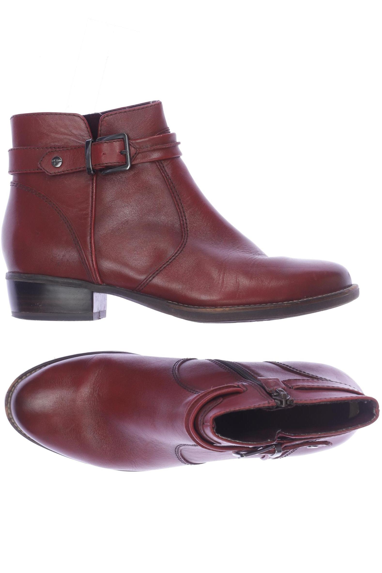 

Tamaris Damen Stiefelette, bordeaux, Gr. 37